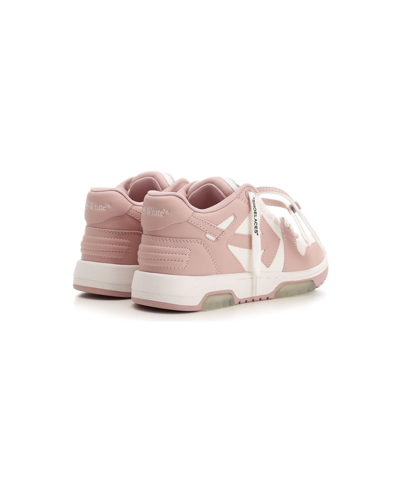 Off-White White/black 
out Of Office
 Sneakers - Pink