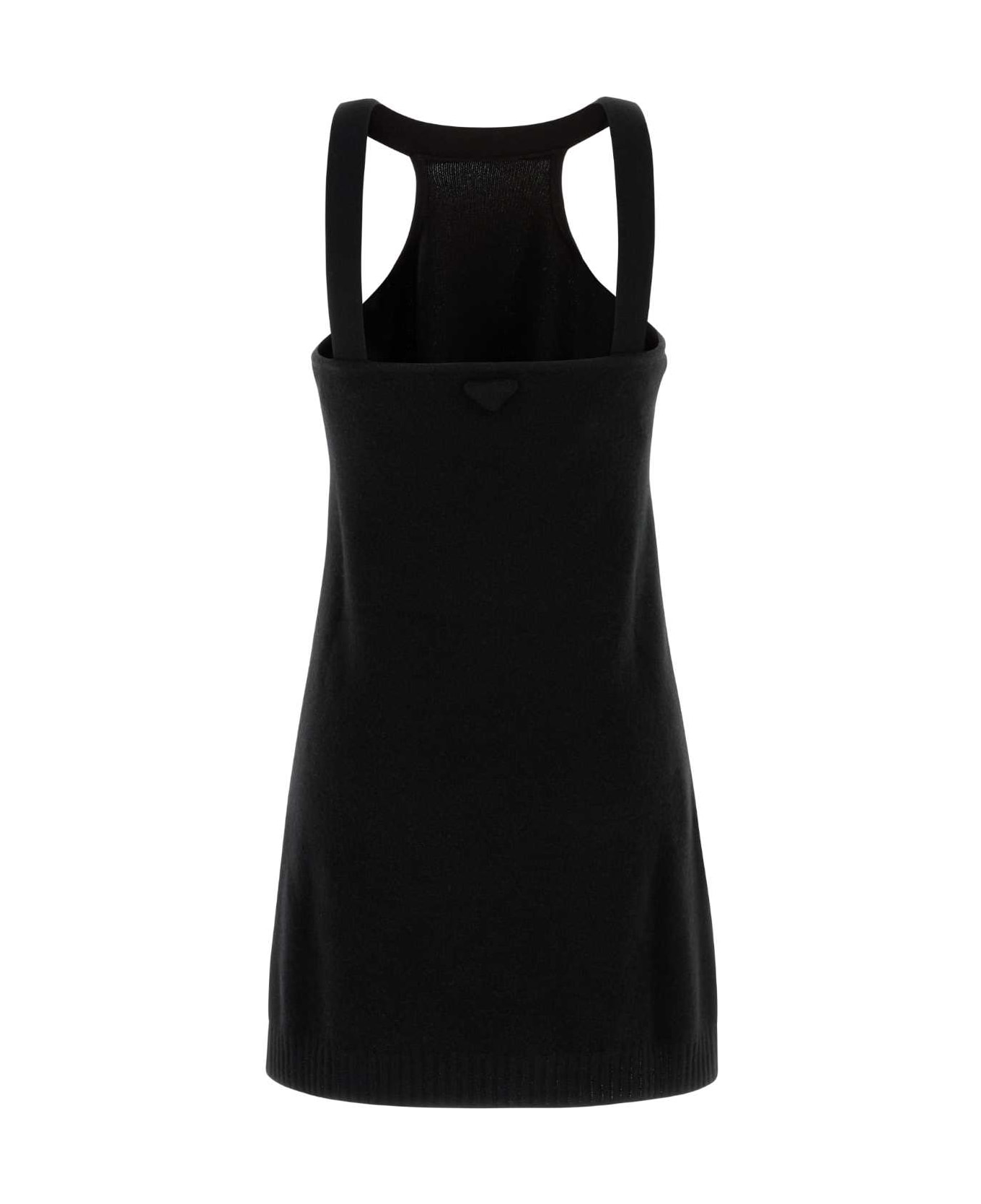 【関税&送料込】Prada Black Wool Mini Dress Prada Black Wool Mini Dress | italist