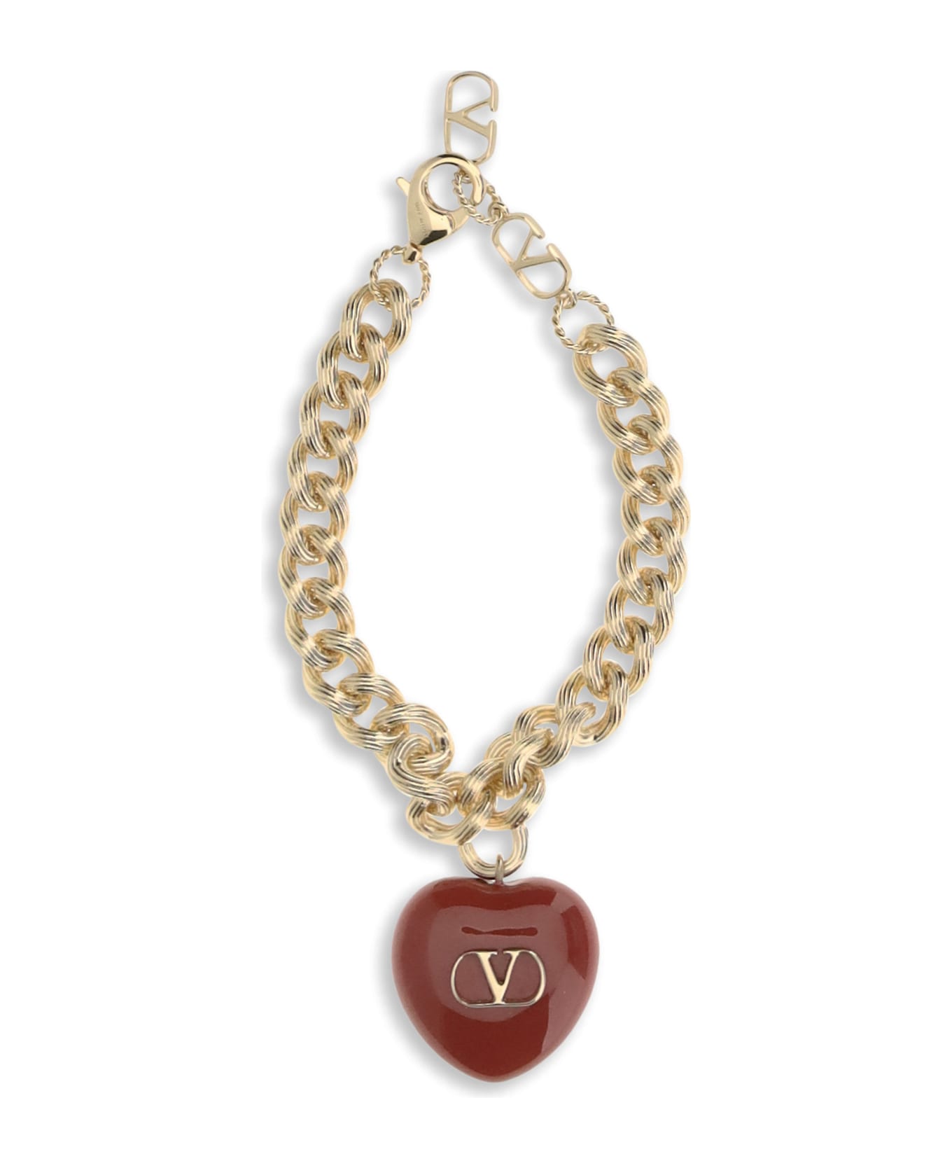Valentino Garavani Coeur Royal Chain Bracelet