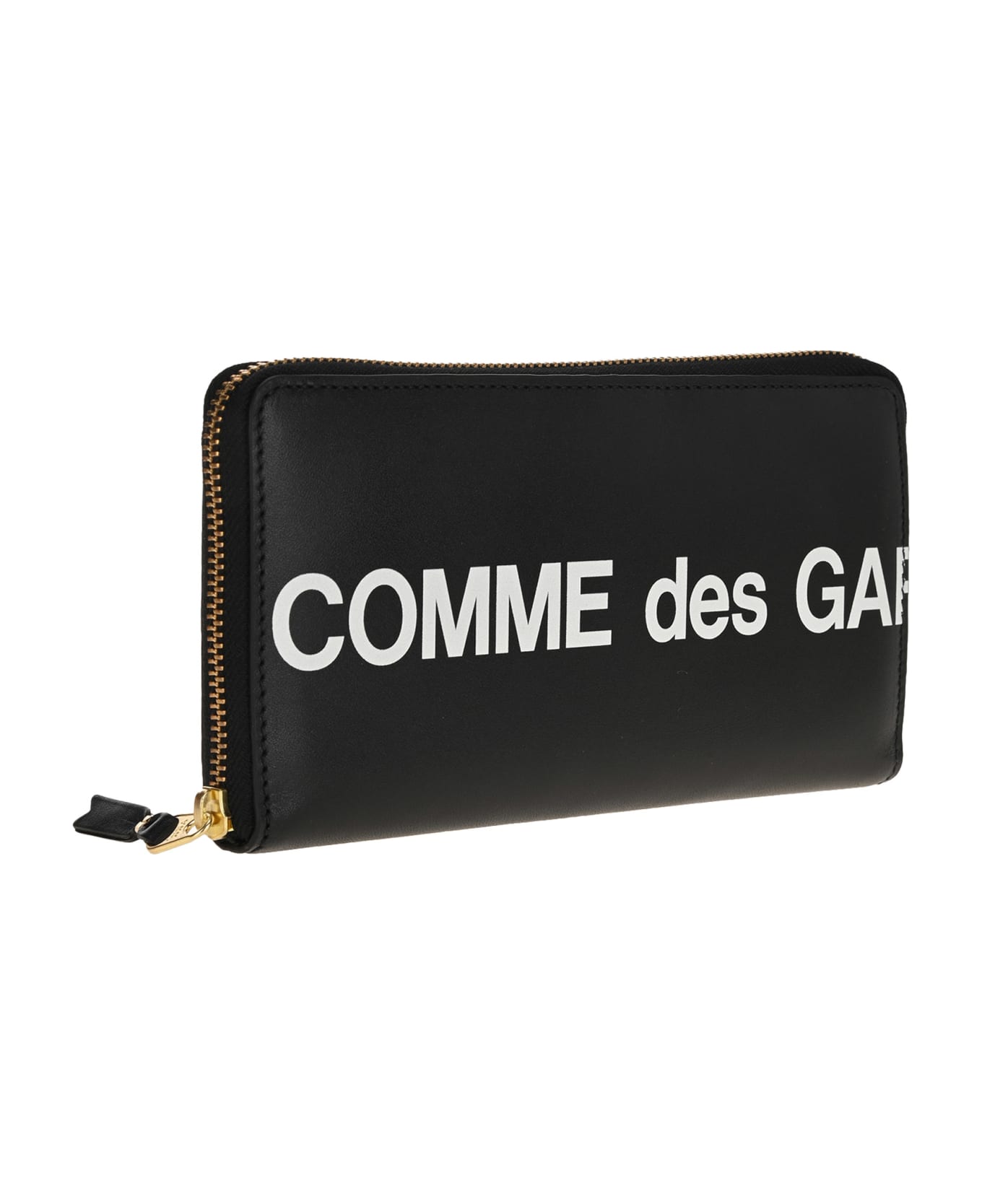 Comme des Garçons Wallet Logo-print Continental Wallet - BLACK 財布
