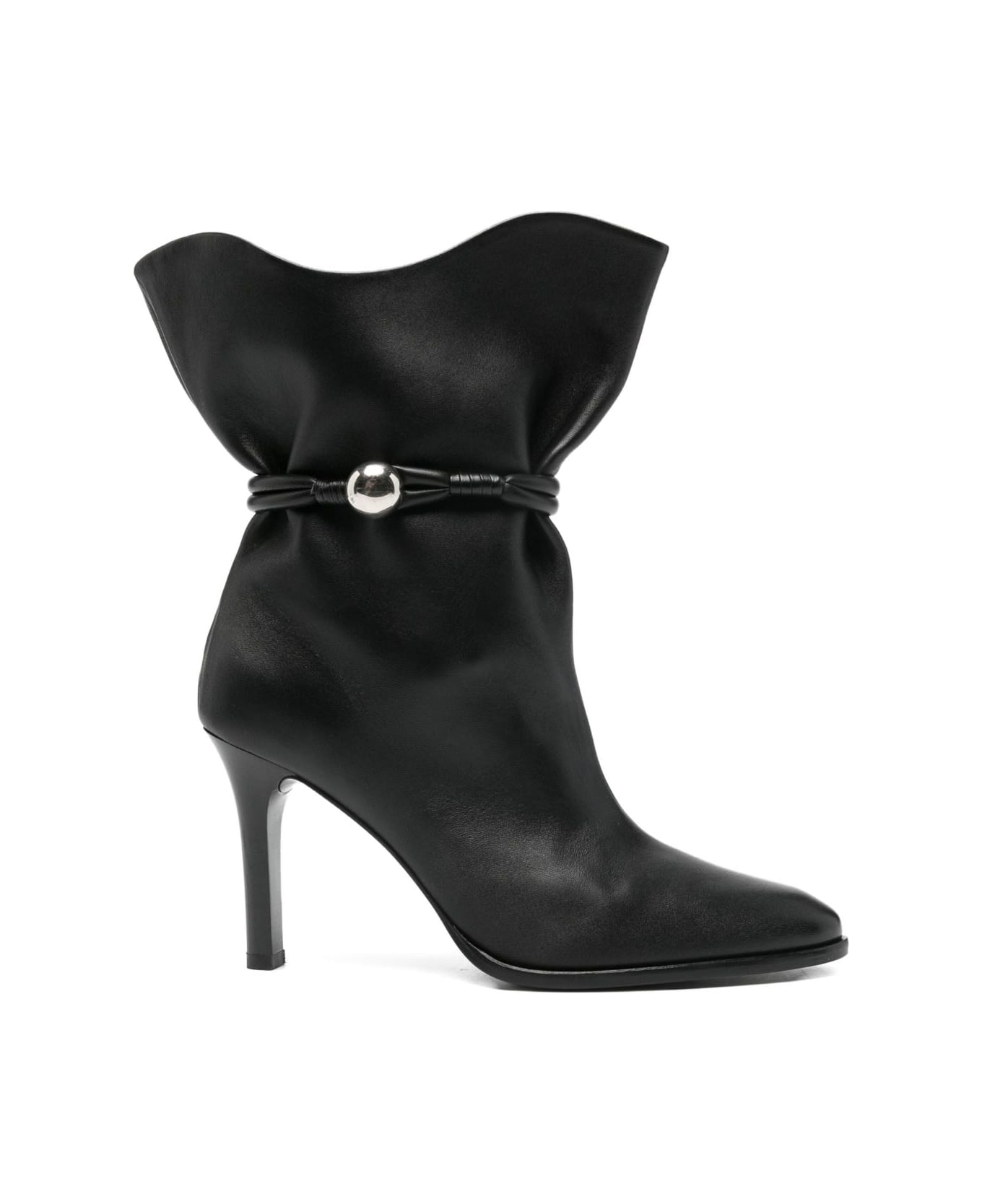Isabel Marant Lolya Leather Boots - Black