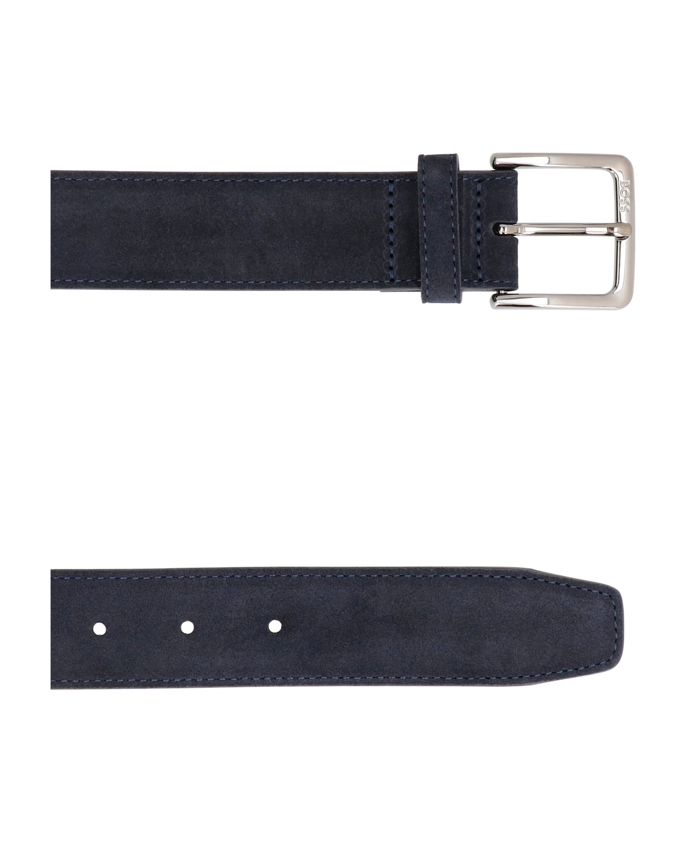 Hugo Boss Faux Leather Belt - blue