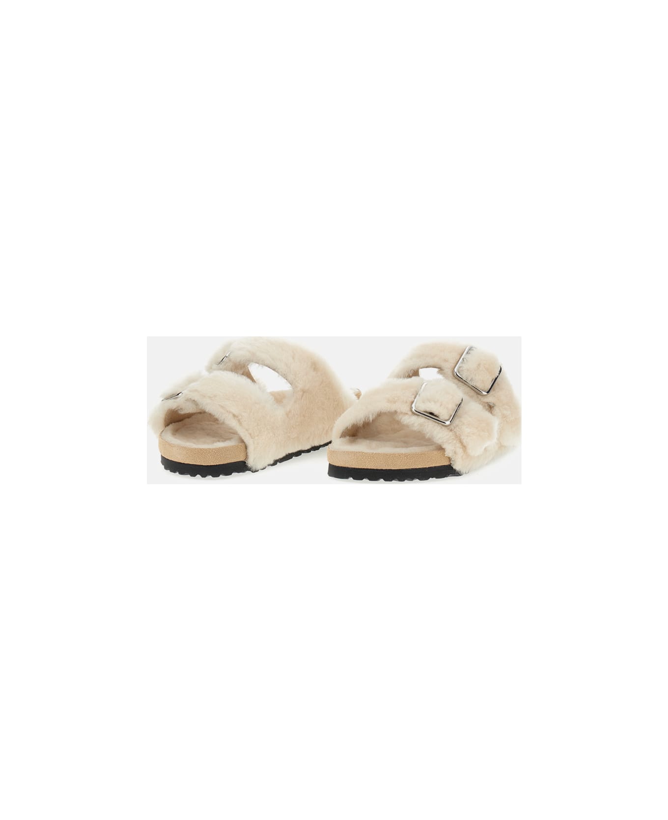 Birkenstock Becomes Berlin Arizona Shearling 1774 - White