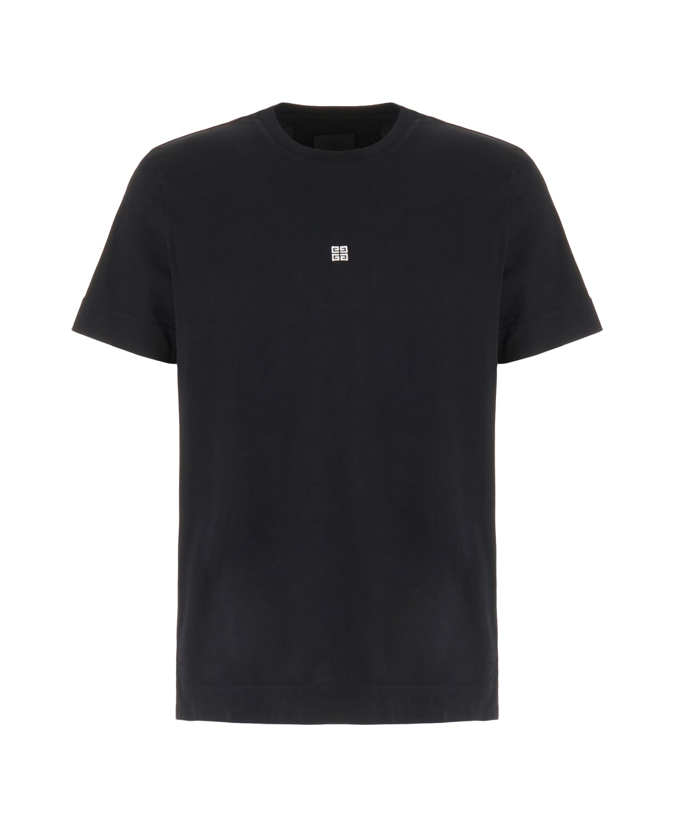 Givenchy Black Cotton T-shirt - 001