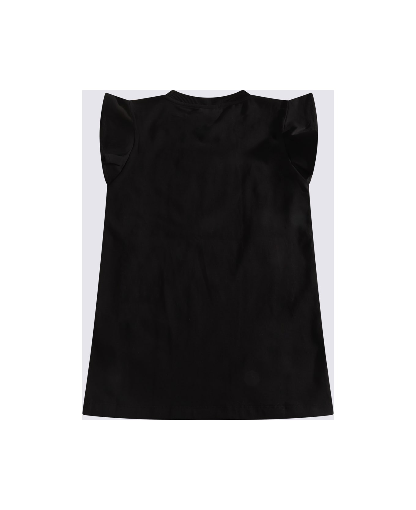 Moschino Black Multicolour Cotton Blend Dress - NERO/BLACK