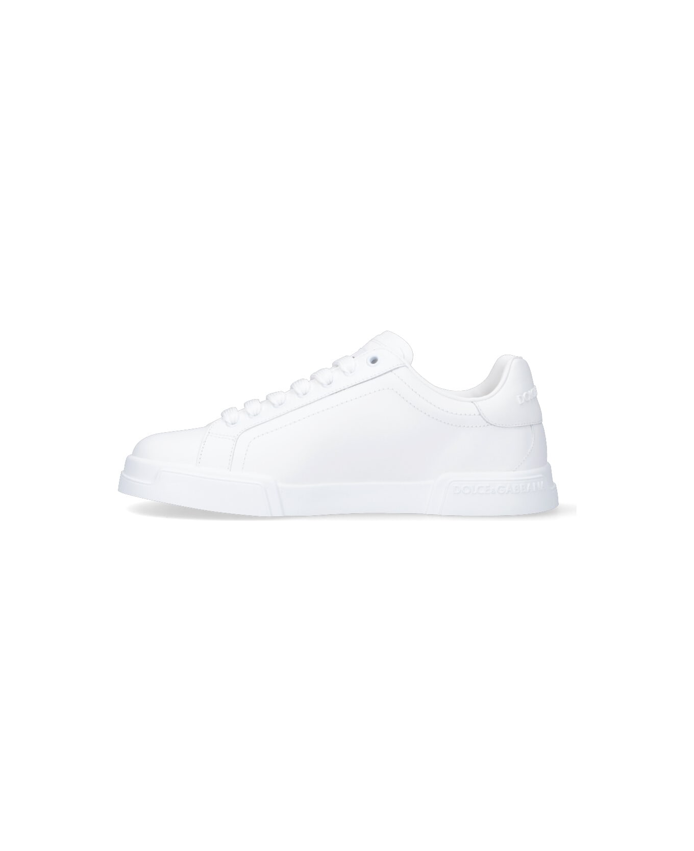 Dolce & Gabbana 'portofino Vintage' Sneakers - White