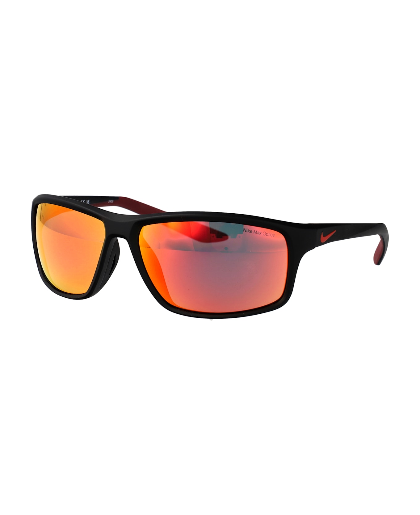 Nike Adrenaline 22 M Sunglasses - MATTE BLACK/RED MIRROR