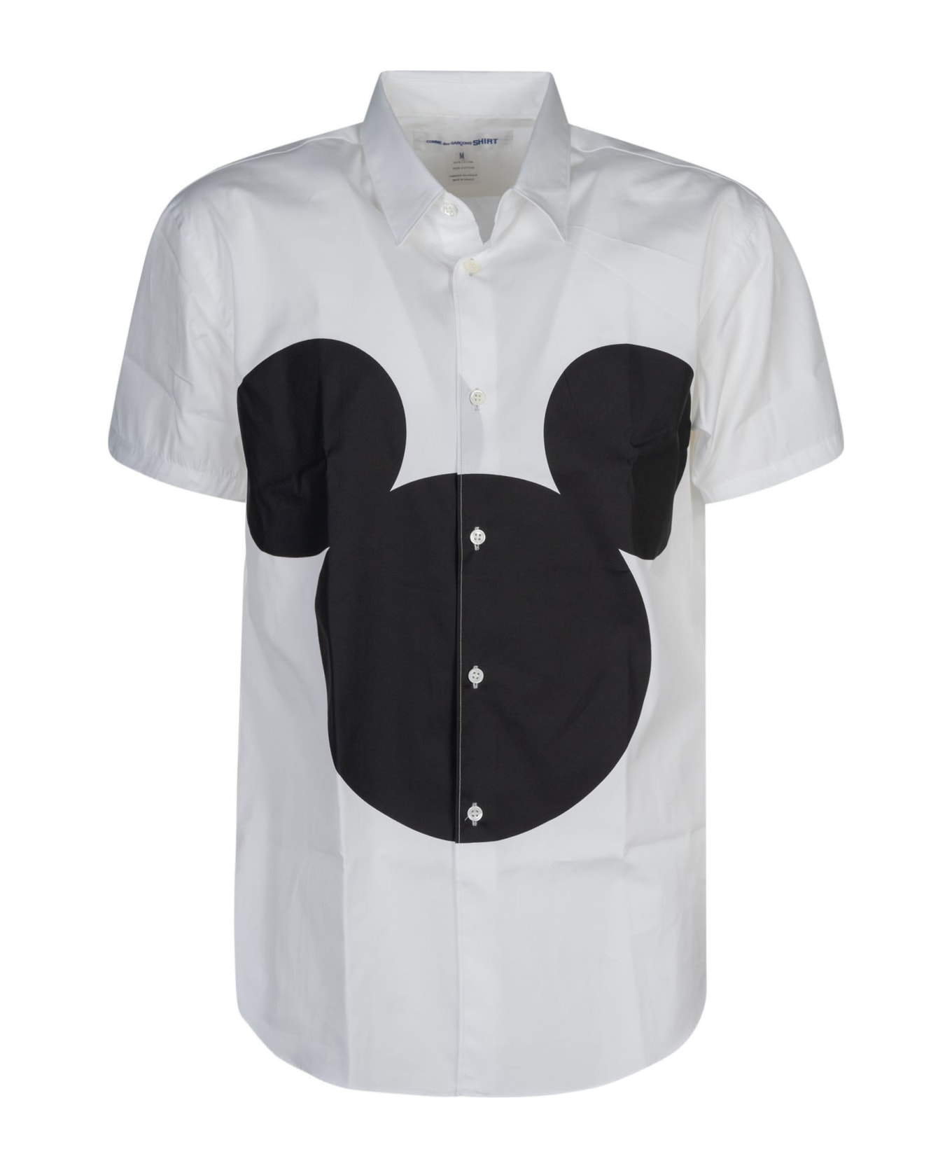 Comme des Garçons Shirt Boy Mickey Mouse Shirt - White