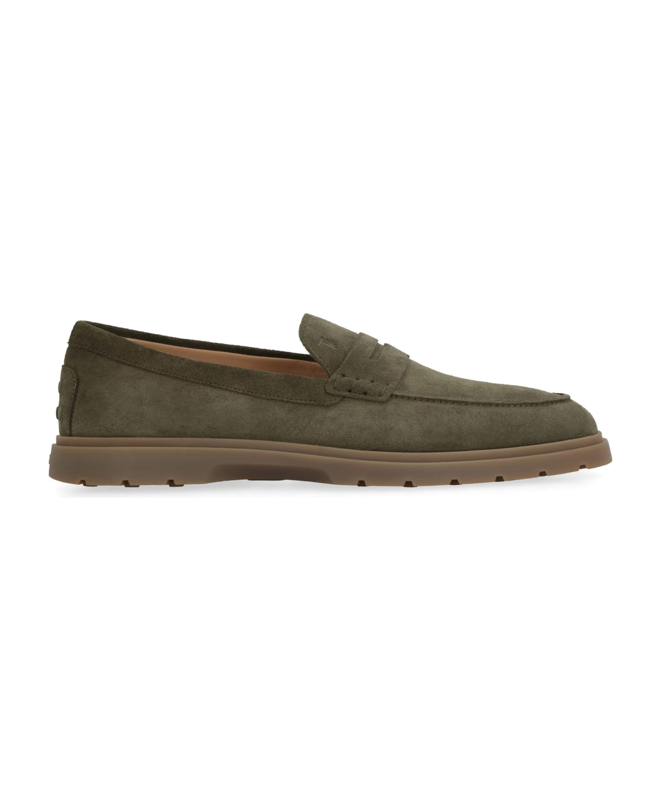 Tod's Suede Loafers - green