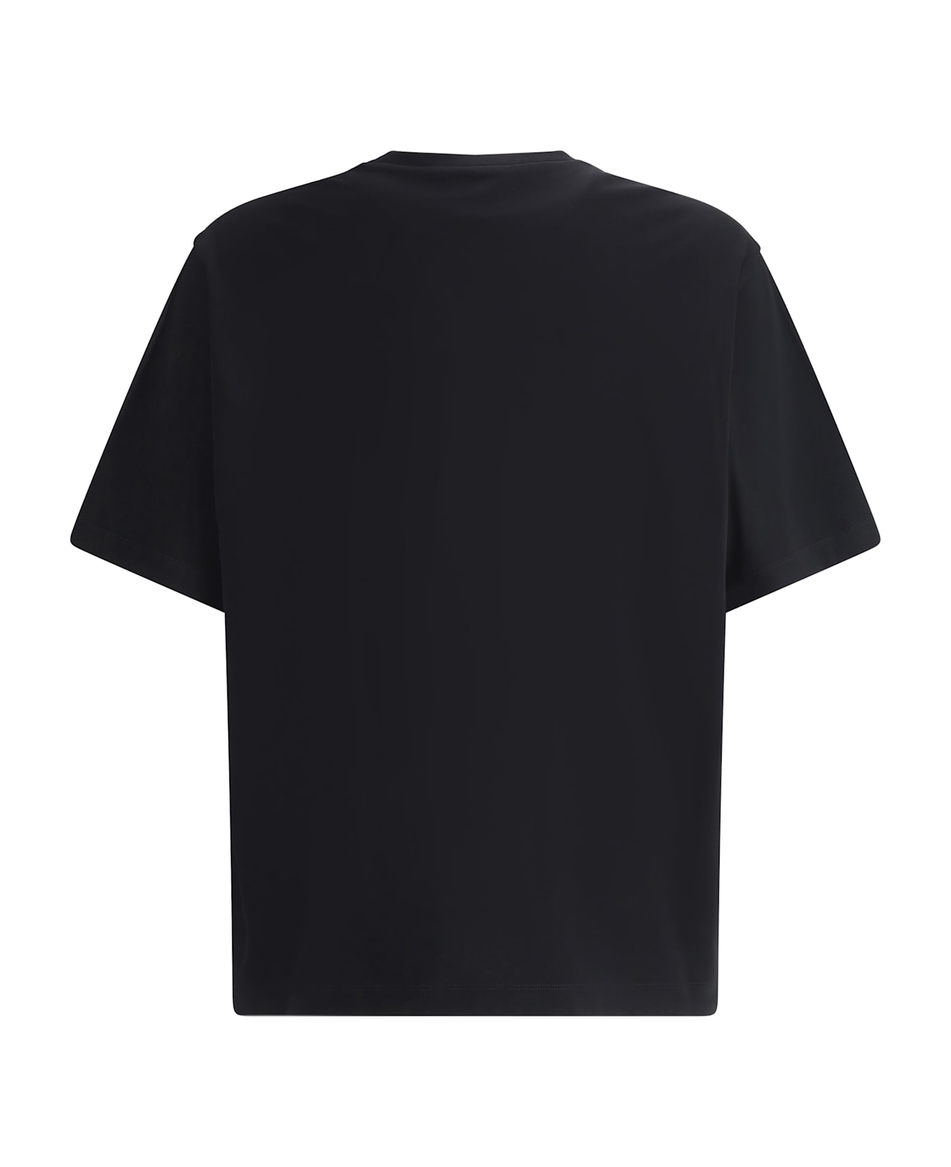 Prada T-shirt With Triangular Plaque