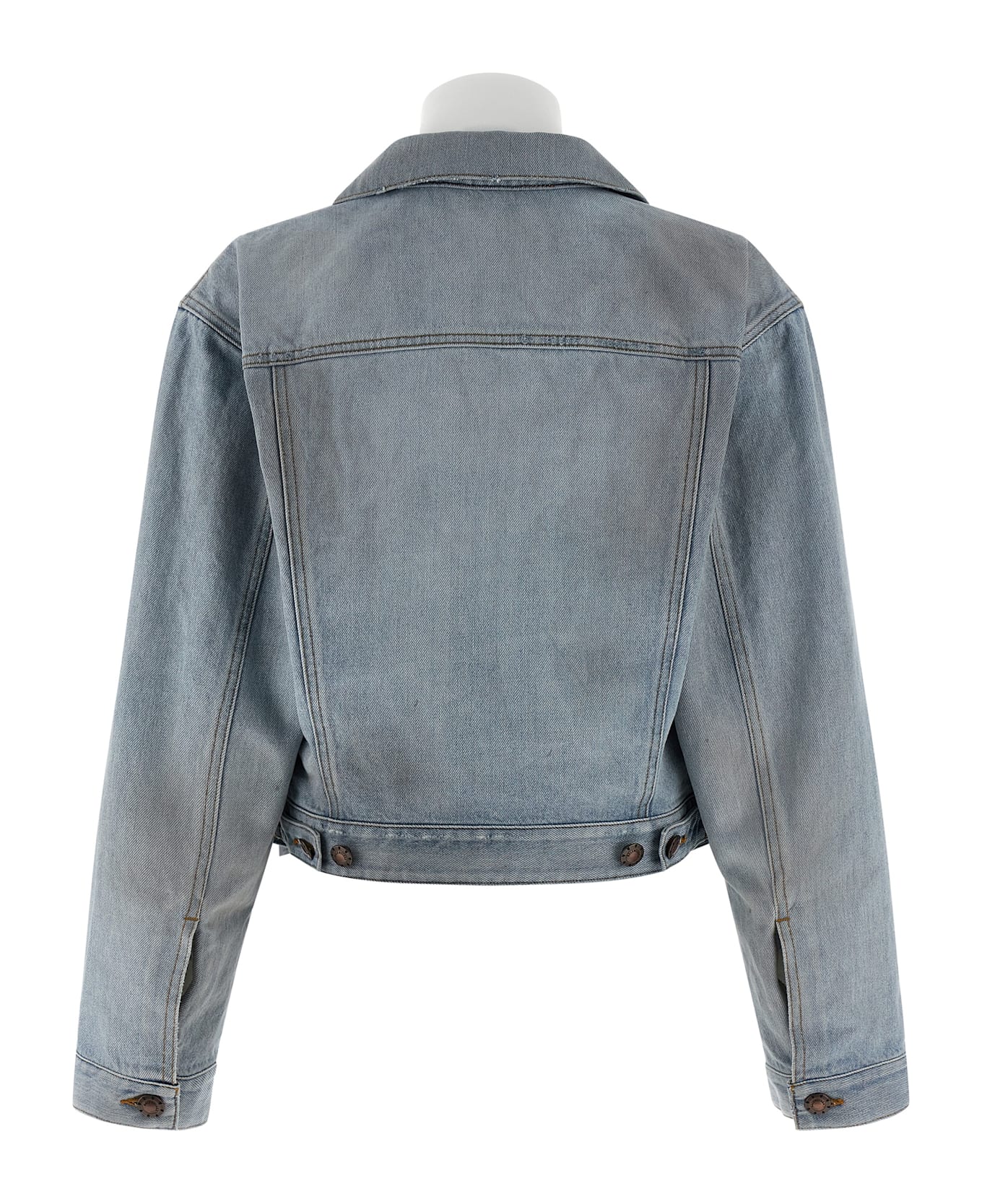 Balenciaga Double Layer Jacket - Light Blue