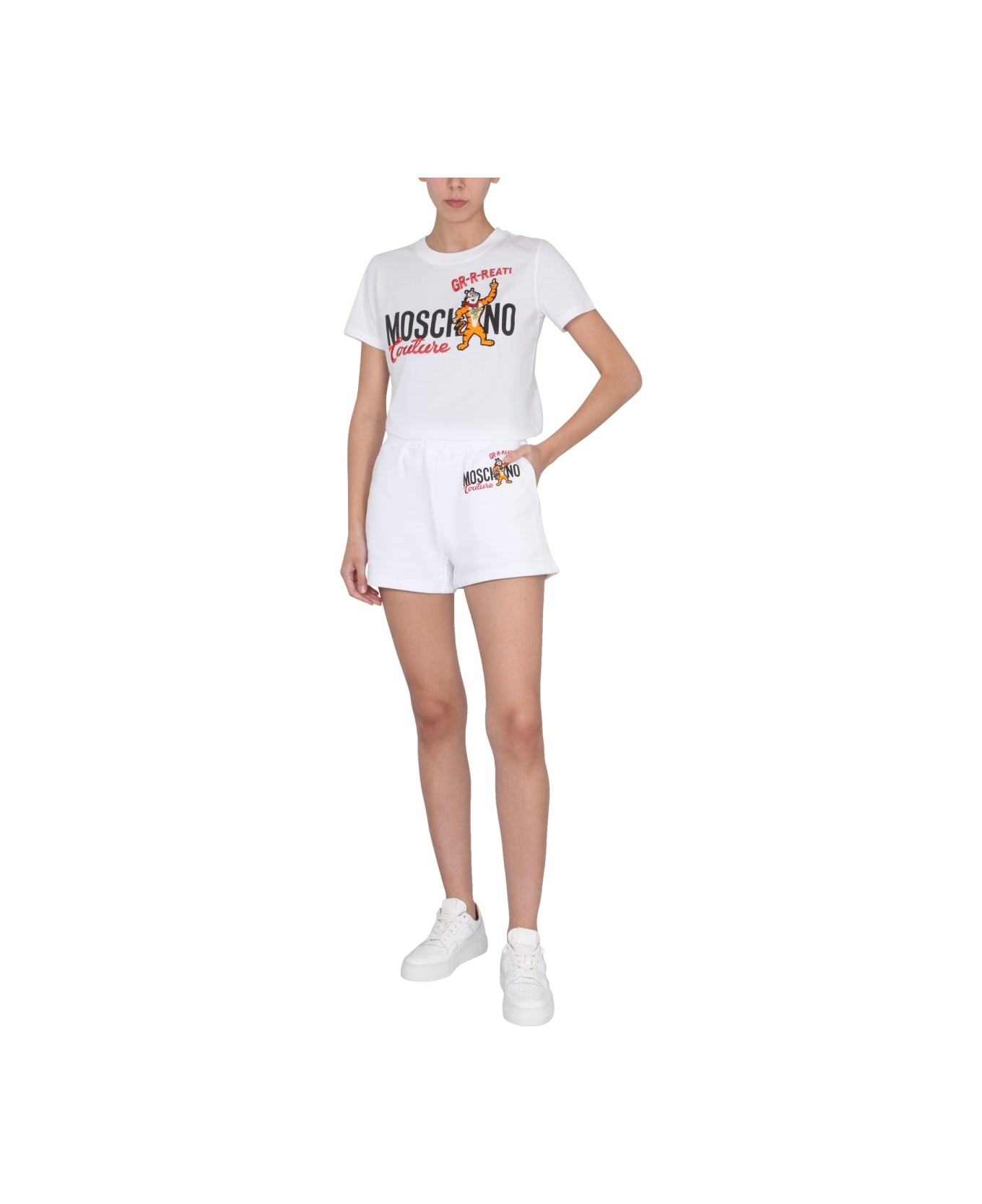 Moschino X Kellogg's Shorts - WHITE ショートパンツ