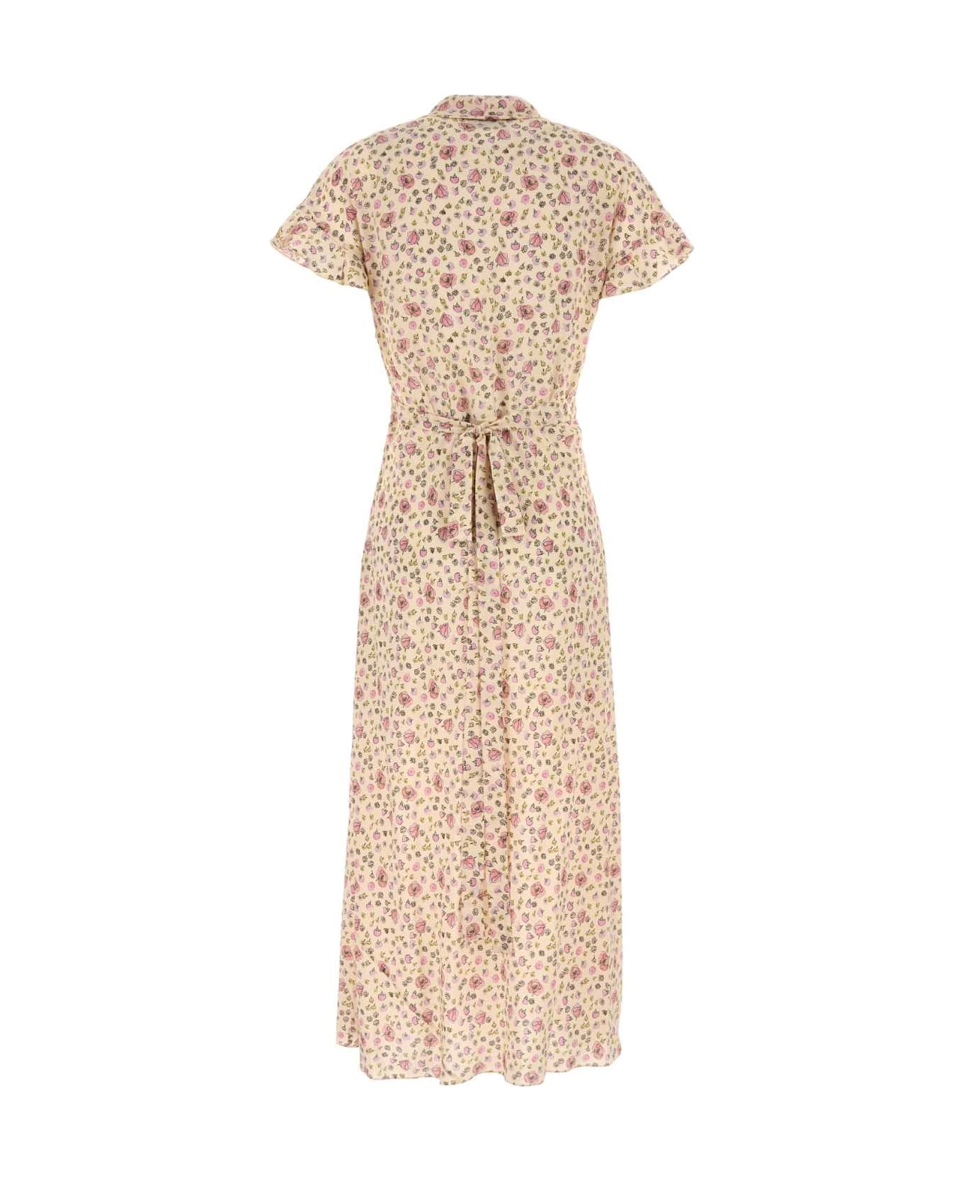 Miu Miu Printed Silk Dress - CAMMEO