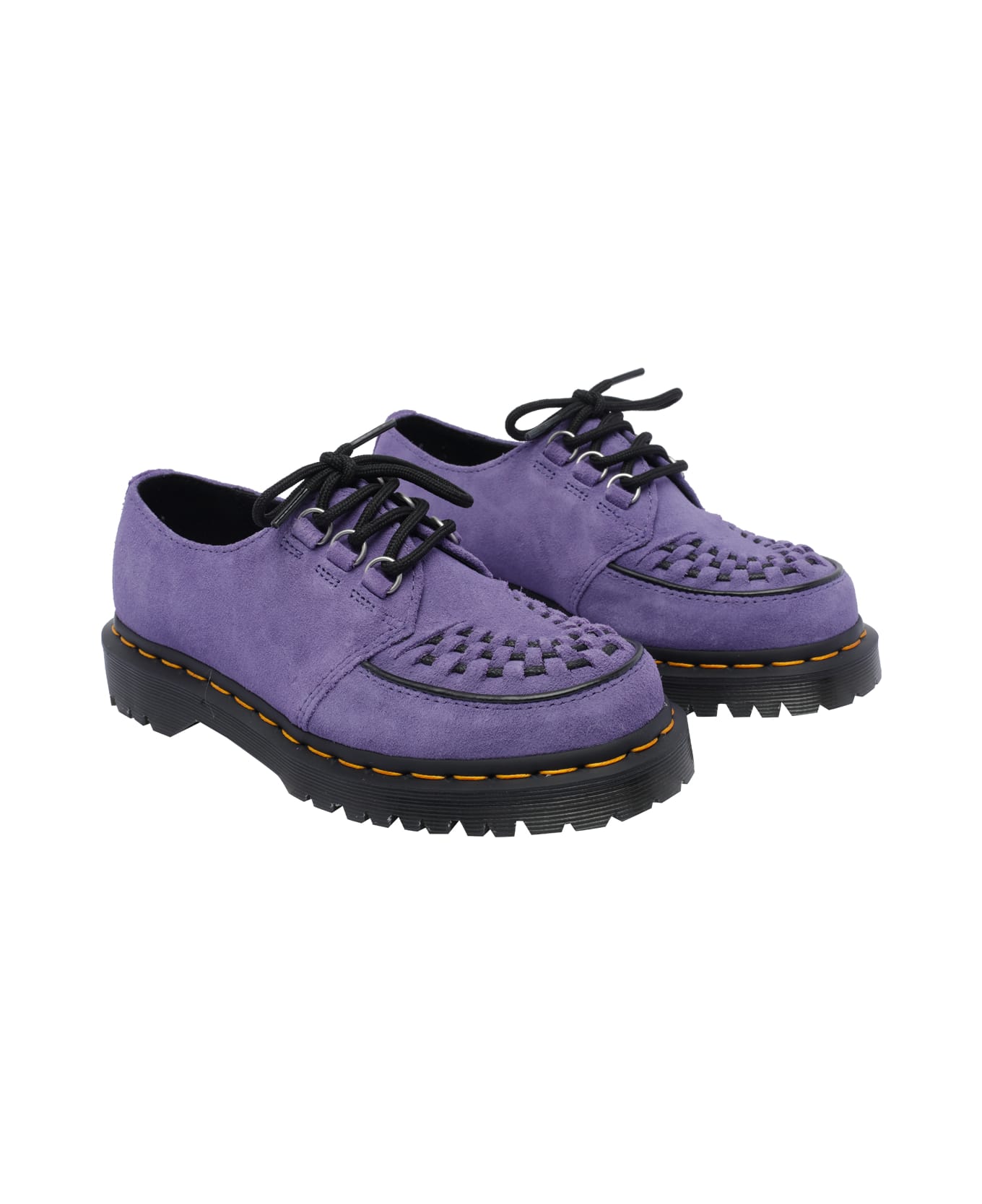Dr. Martens Ramsey Laced Up Shoes - Purple