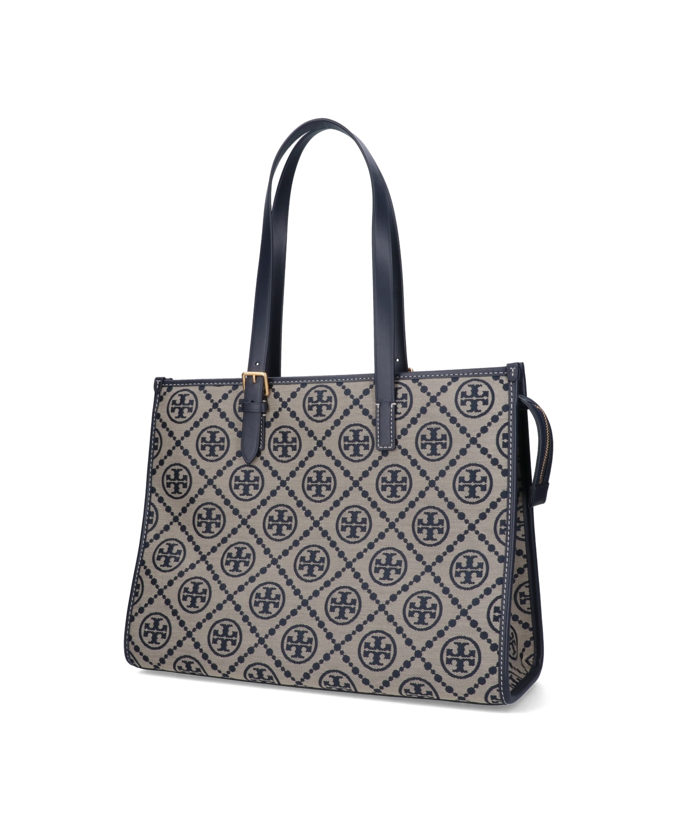 ブティックモデルがセール★TORY BURCH T MONOGRAM FLORAL TOTE T Monogram Zip Tote: Women's Designer Tote Bags | Tory Burch