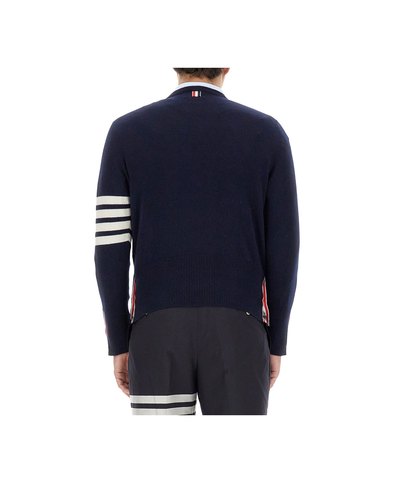 Thom Browne Cashmere Sweater - NAVY