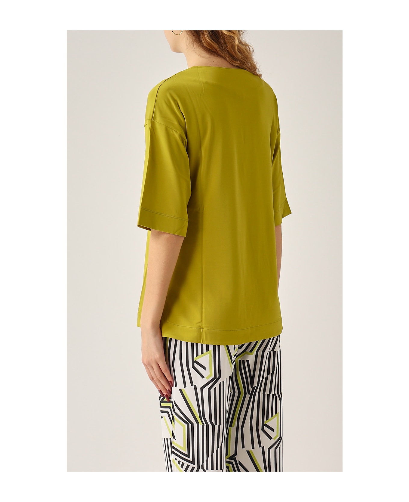 Max Mara Rigel Blouse - VERDE ACIDO