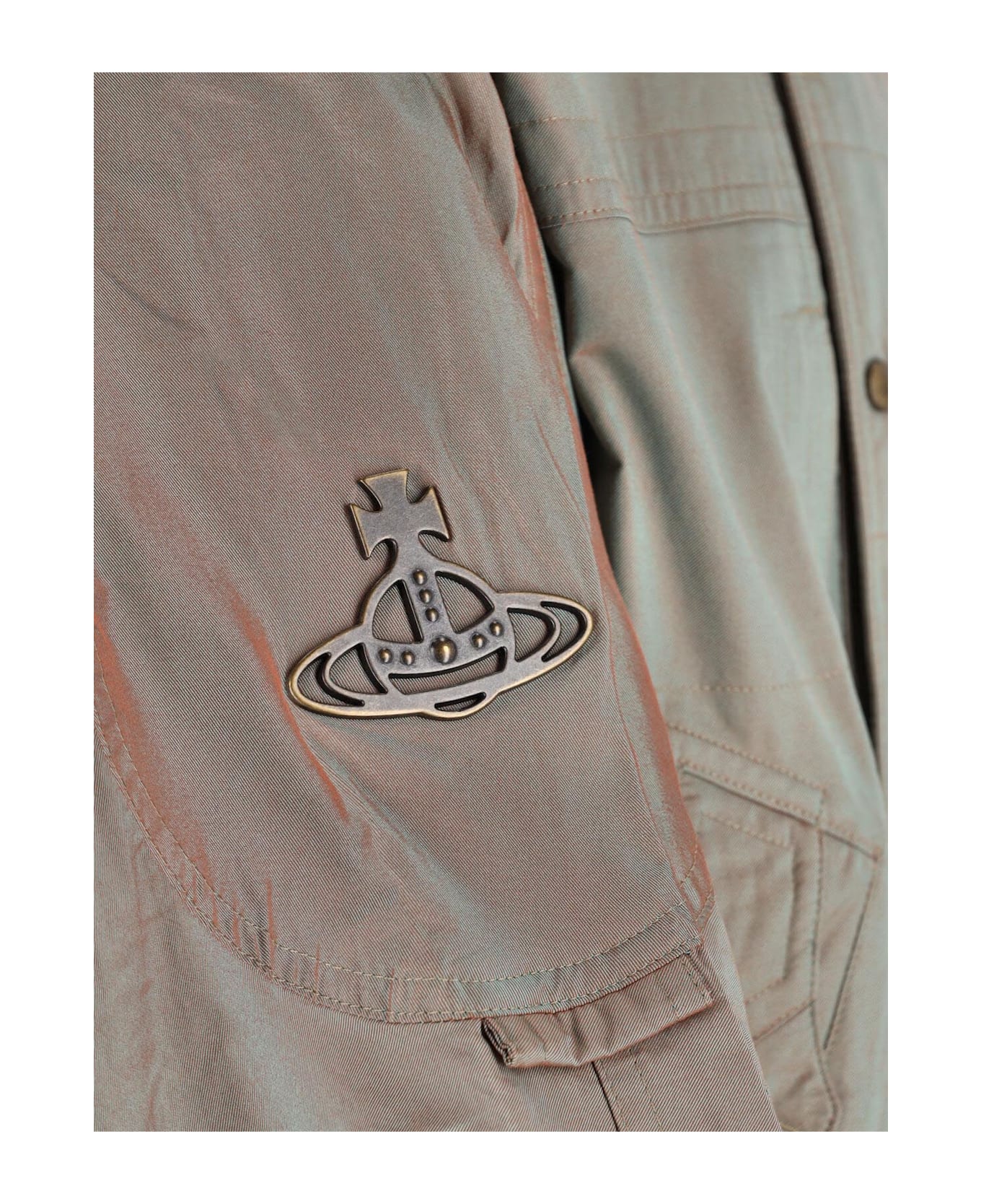 Vivienne Westwood "nevada" Bomber Jacket - Green