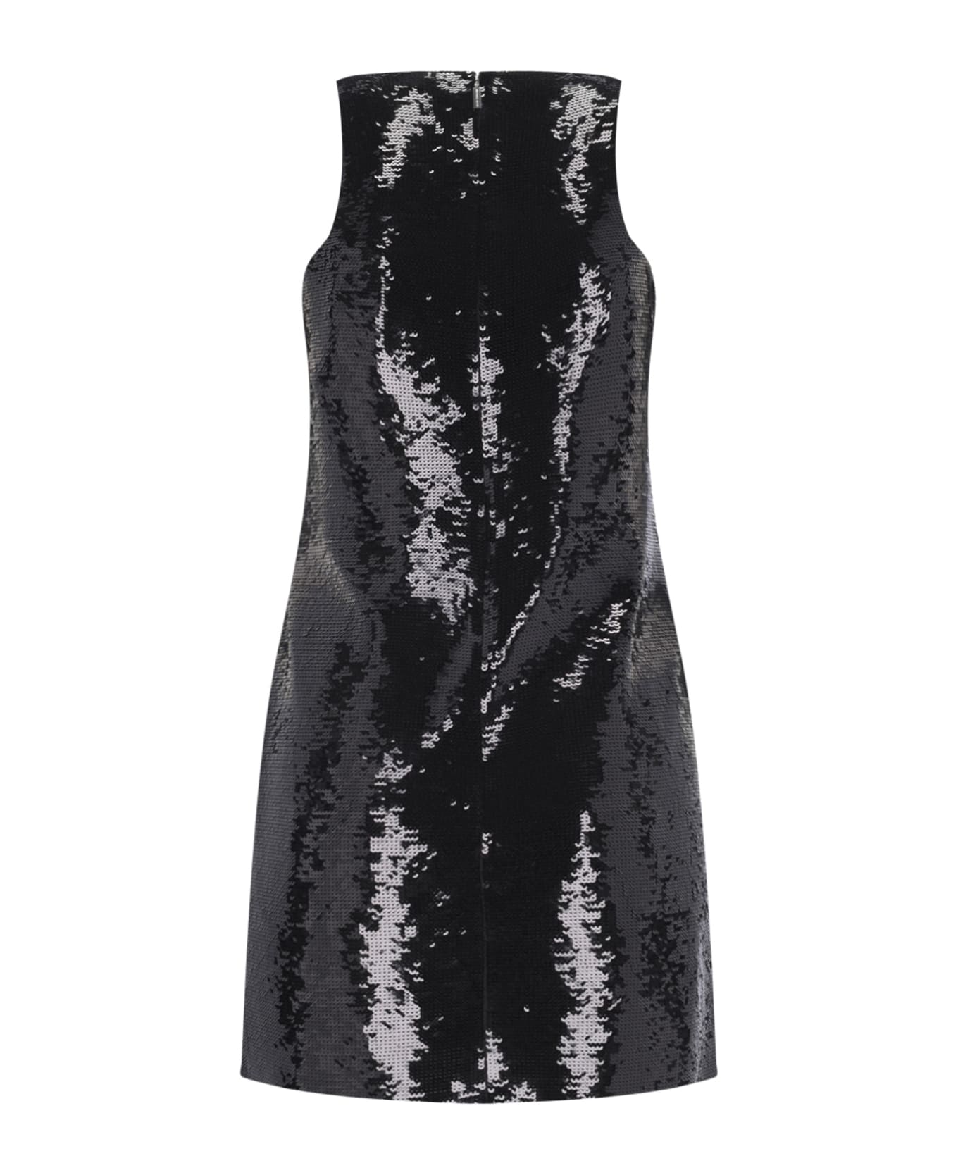 Michael Kors Sequin Mini Dress - Black ニットウェア