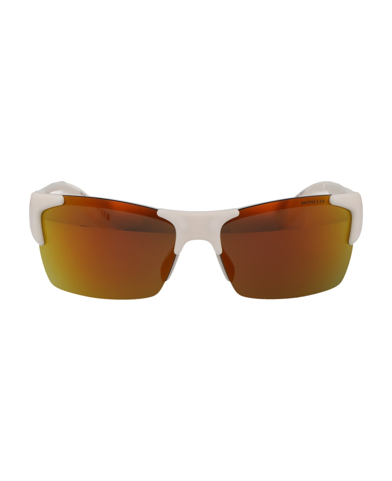 Moncler Eyewear Ml0282 Sunglasses - 21G Bianco Lucido サングラス