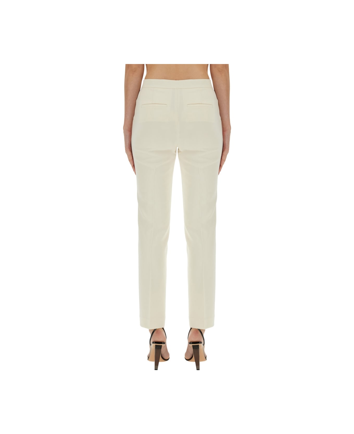 Theory Slim Fit Pants - IVORY