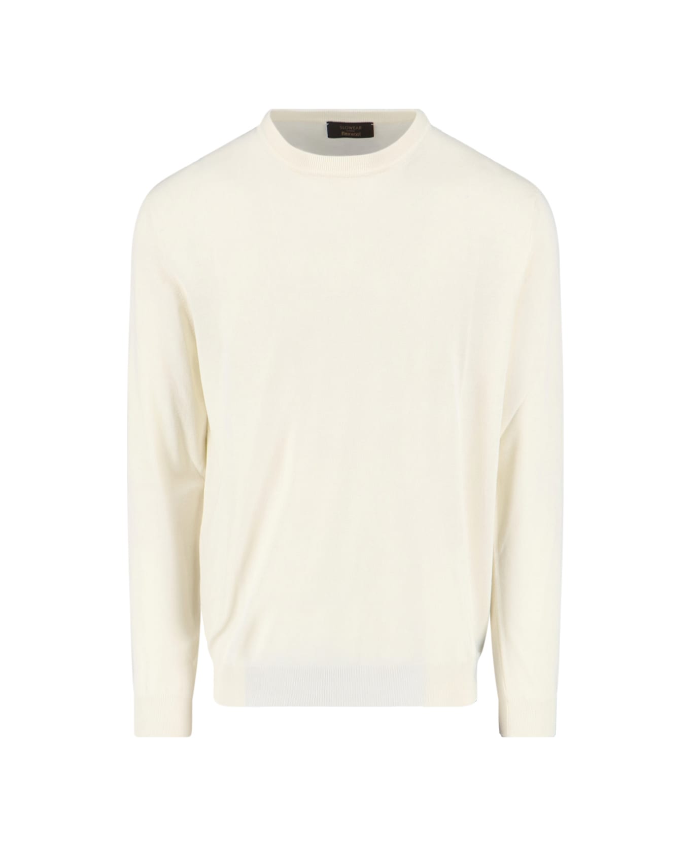 Zanone Virgin Wool Sweater - Cream ニットウェア
