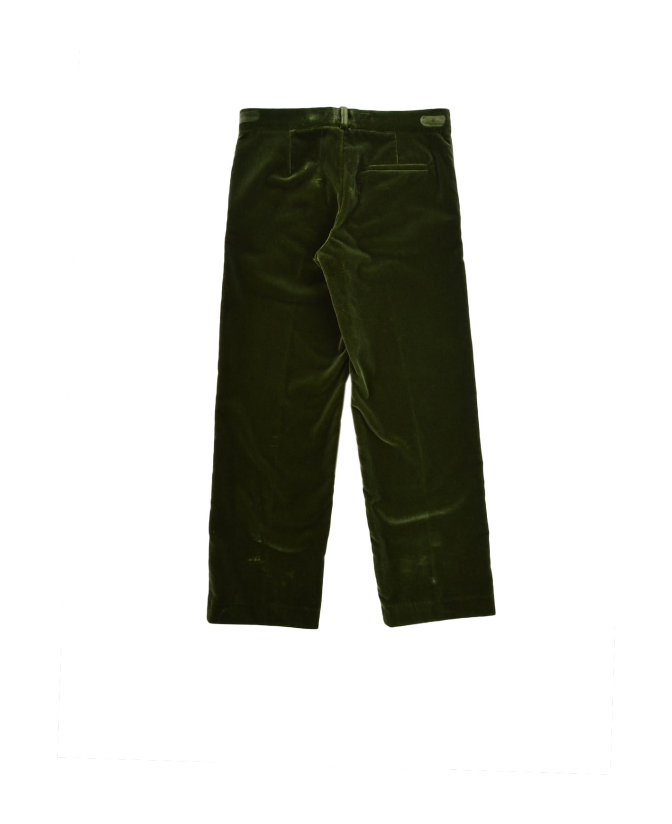 Gucci Cotton Velvet Trousers - Green ボトムス