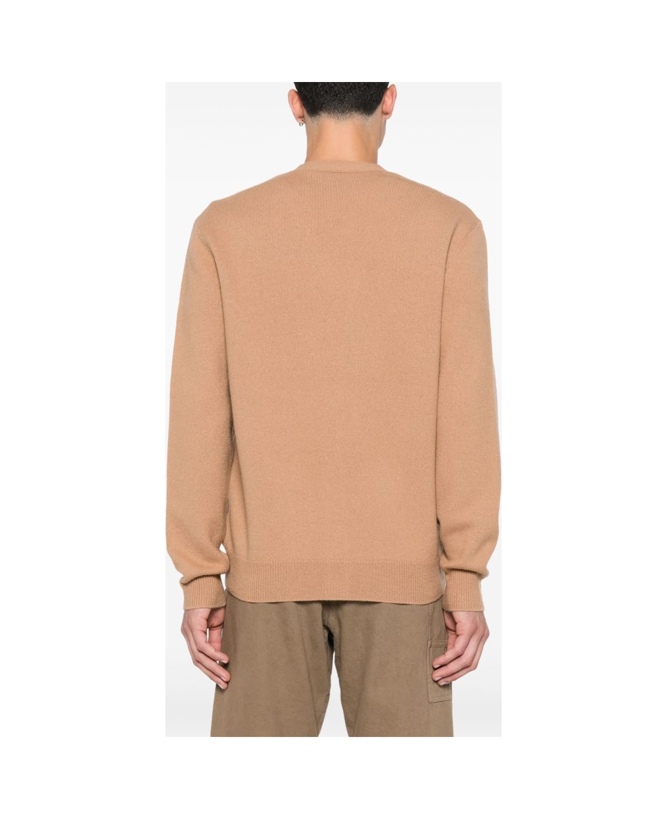 A.P.C. Sweater Camel Brown Virgin Wool - Beige