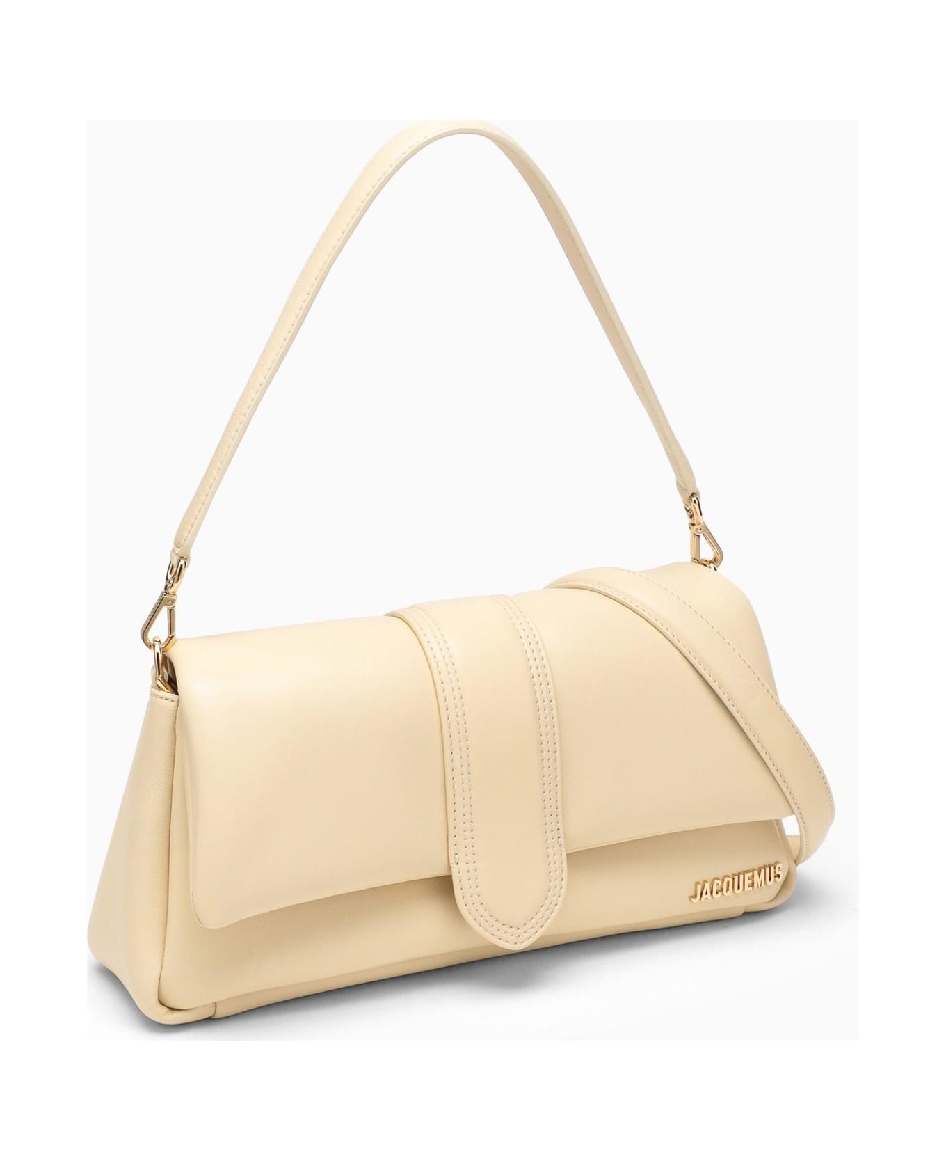 Jacquemus Le Bambimou Ivory Leather Bag - 120 IVORY トートバッグ