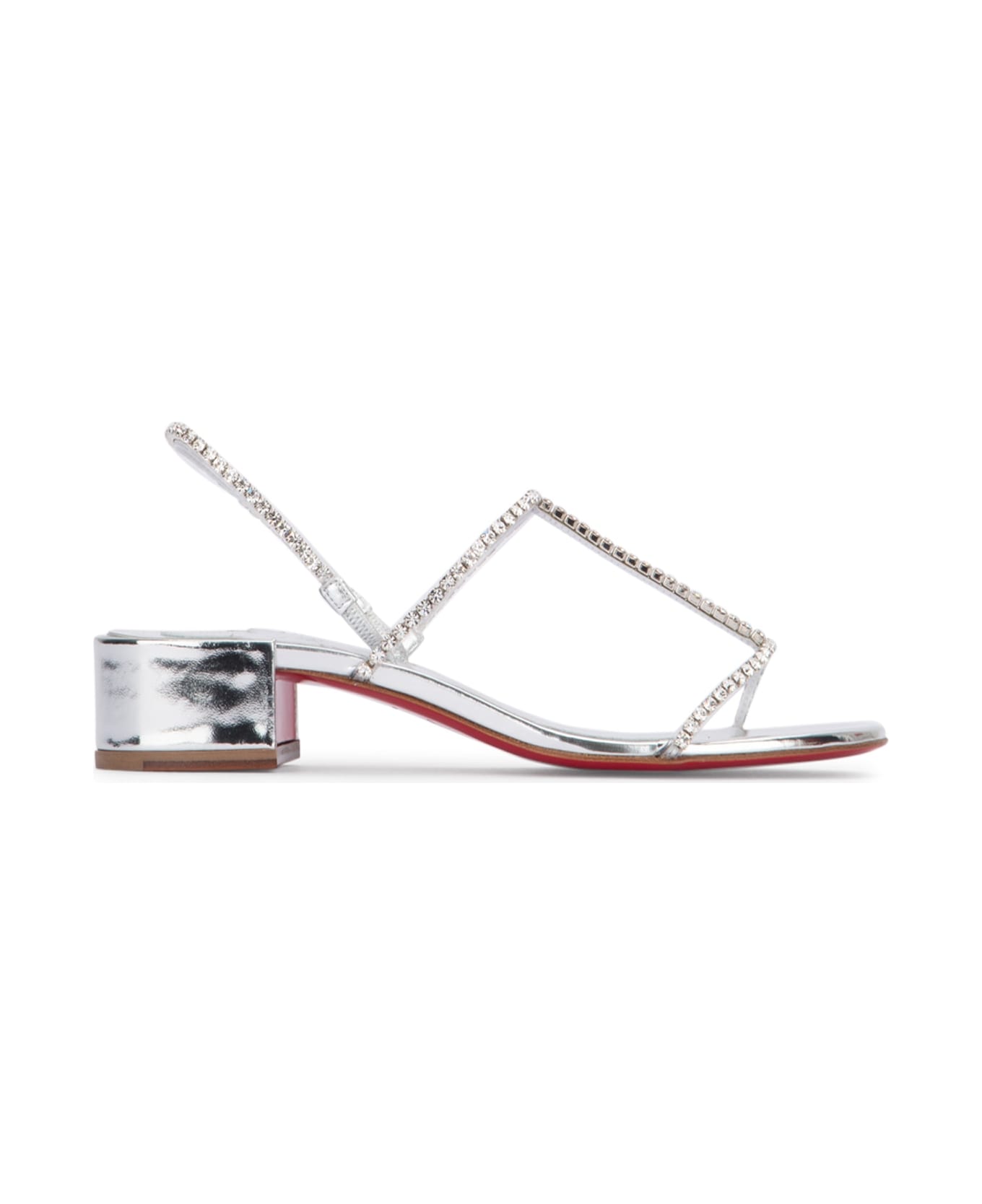Christian Louboutin Sandali - SILVERCRYLINSILVER