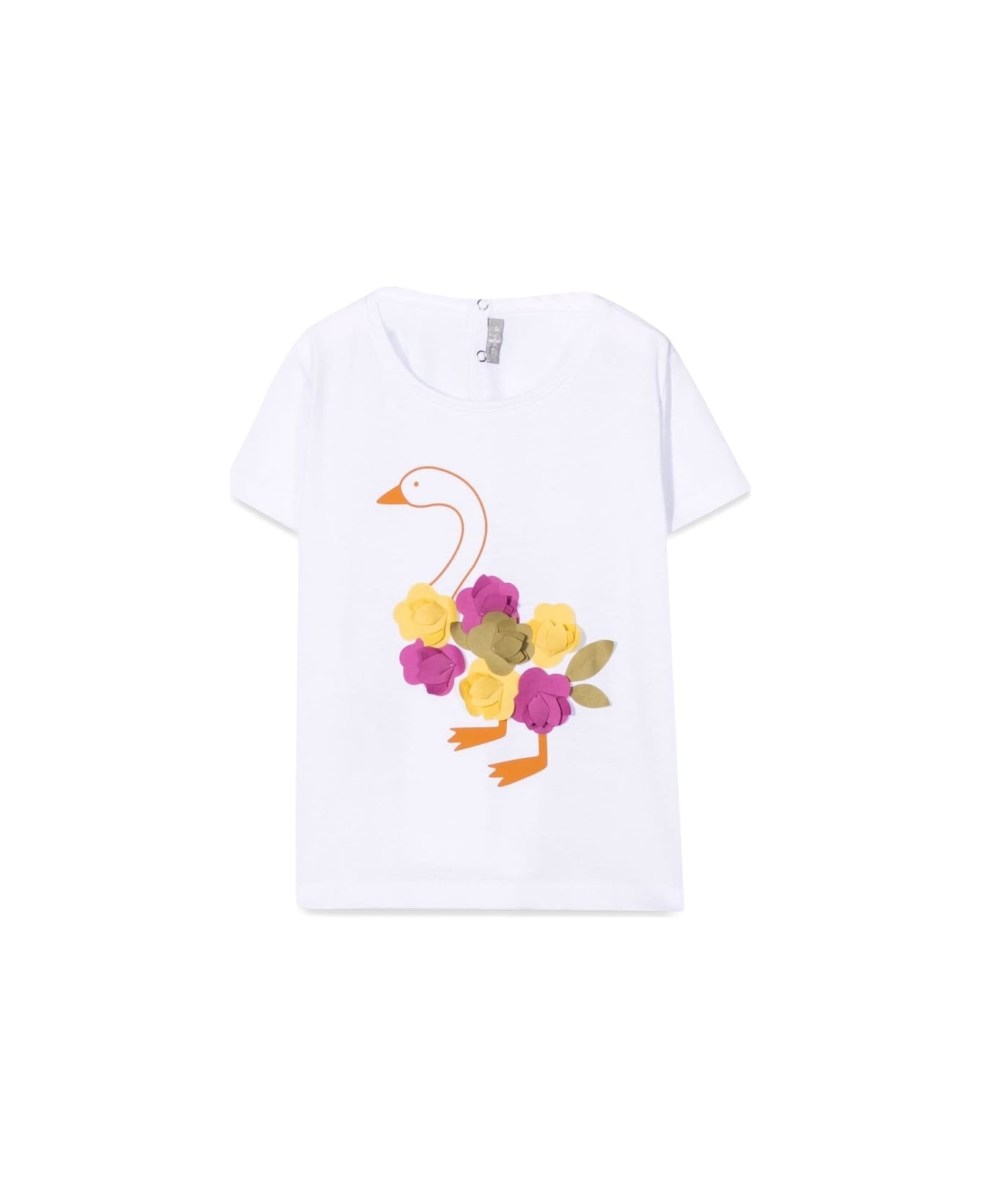 Il Gufo T-shirt M/short - WHITE