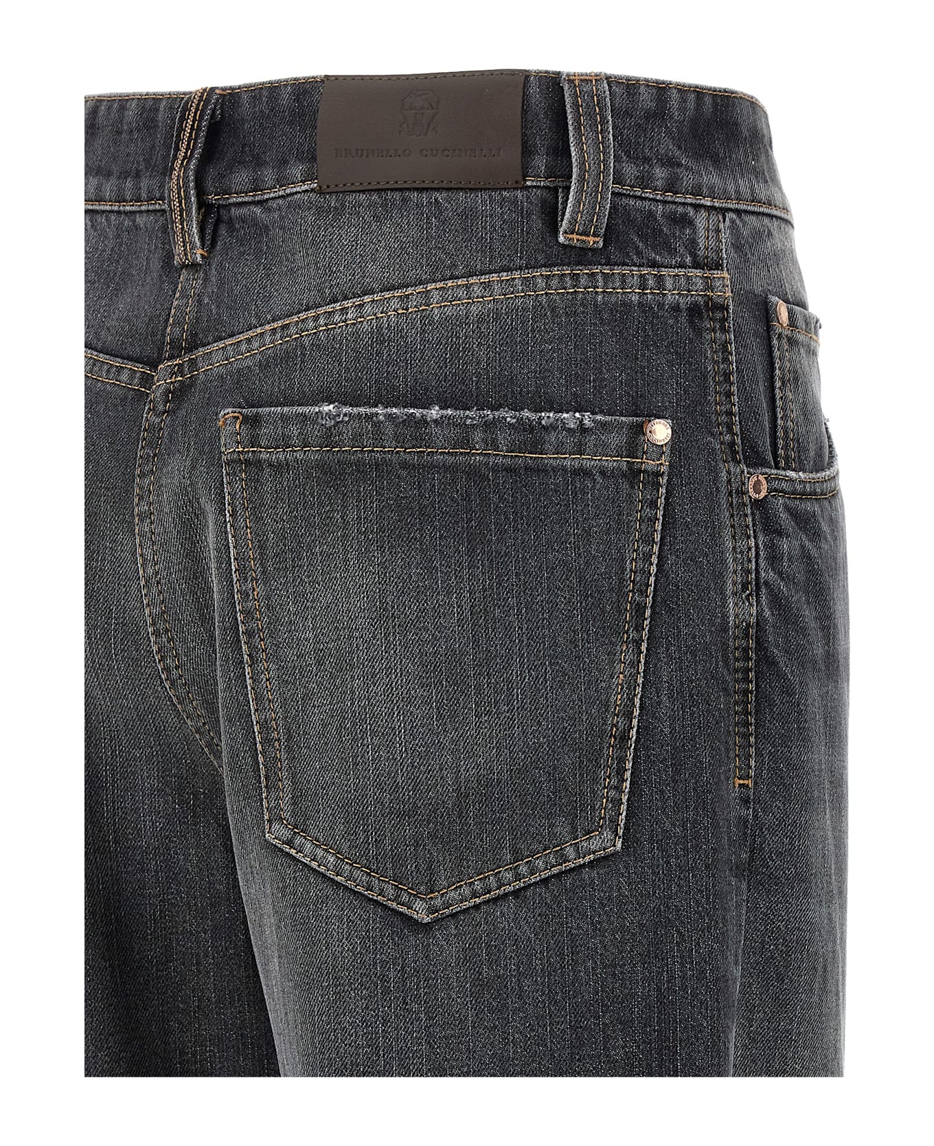 Brunello Cucinelli 
the Square
 Jeans - Gray