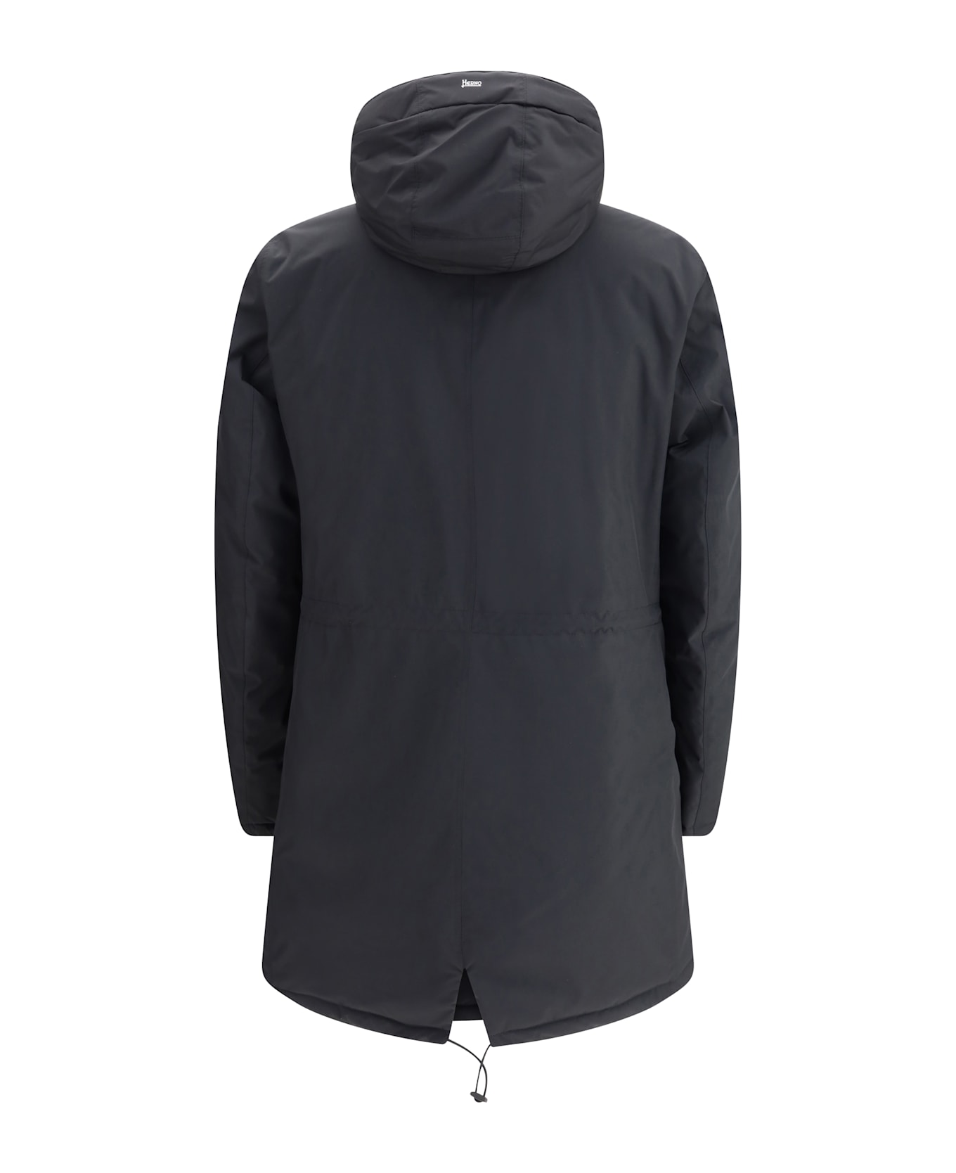 Herno Technical Fabric Parka - nero