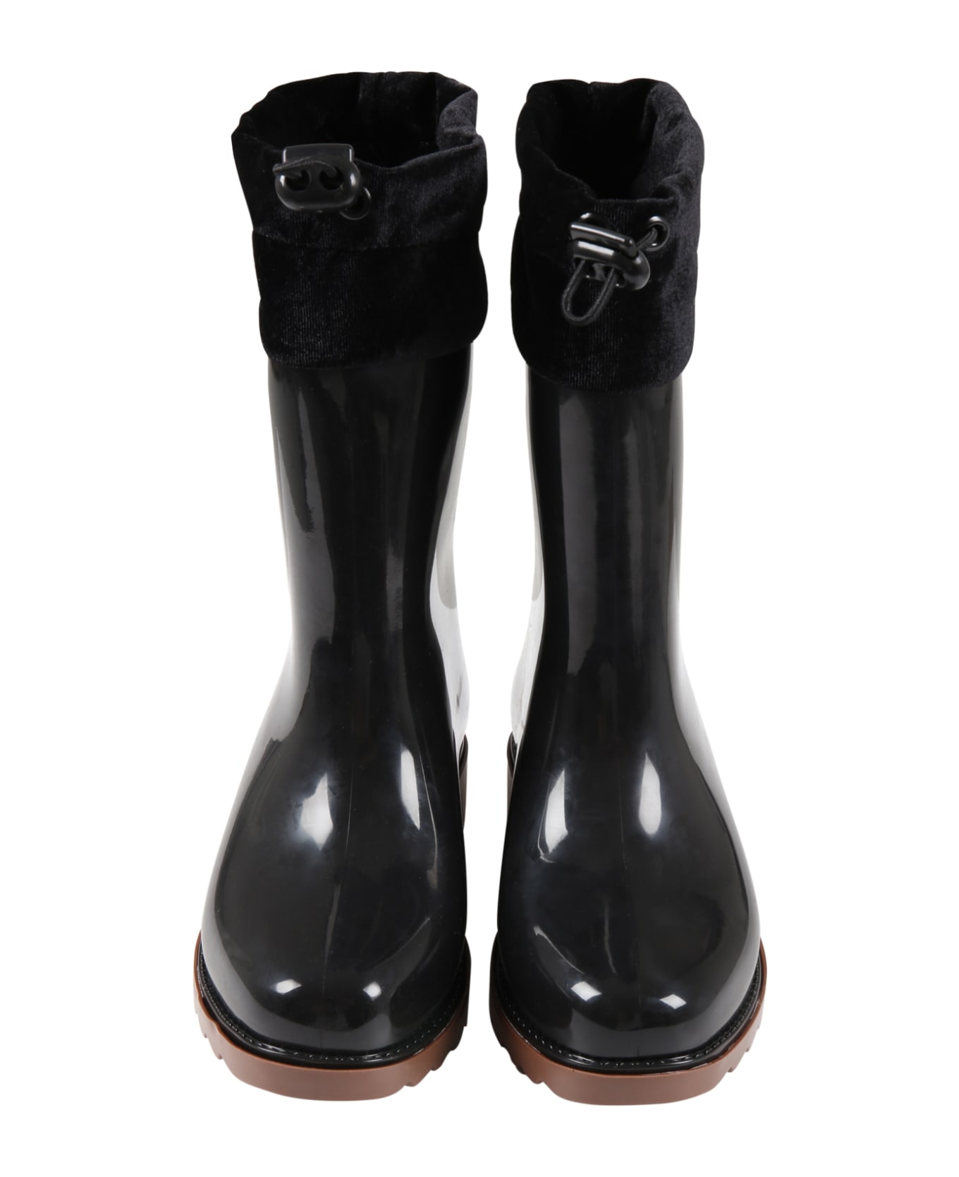 Melissa Black Boots For Girl - Black