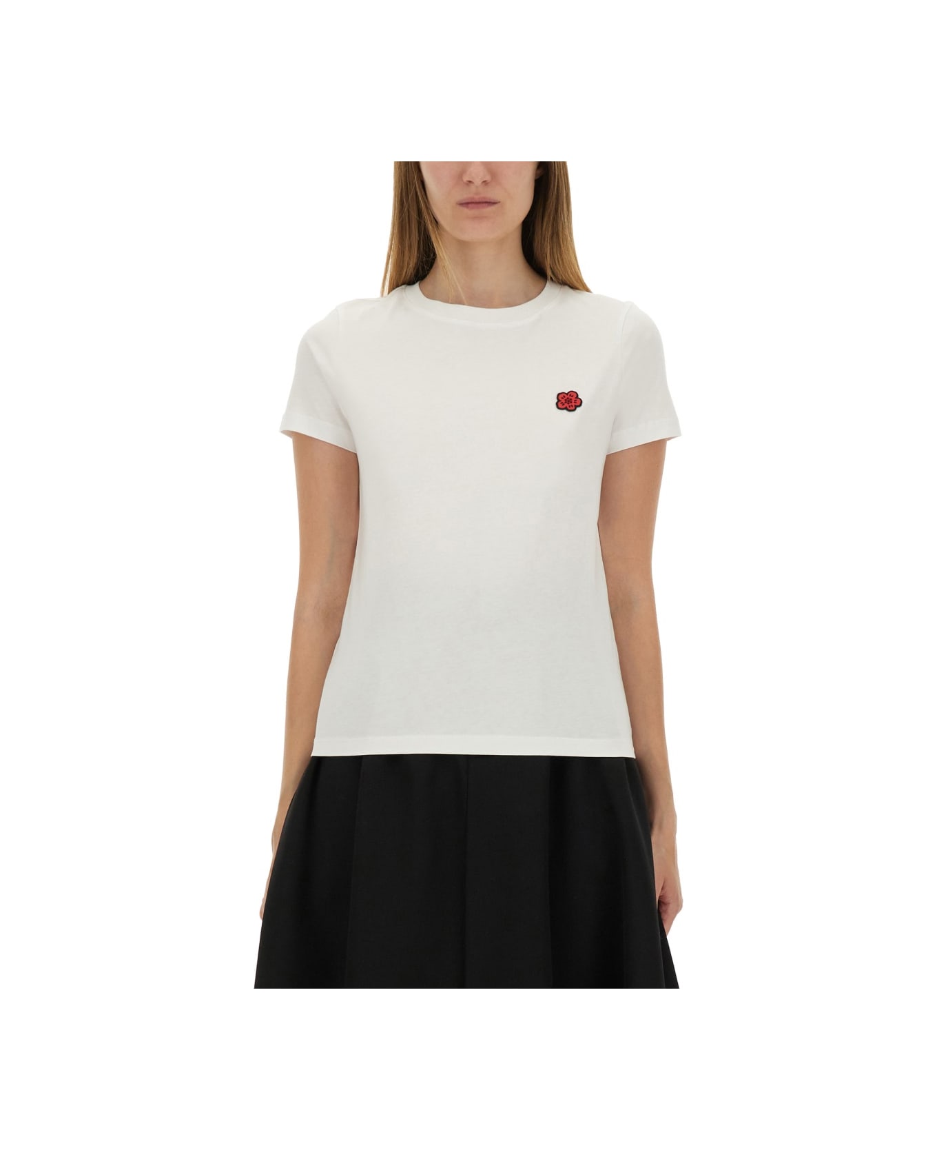 Kenzo "boke Flower" Cotton T-shirt - WHITE