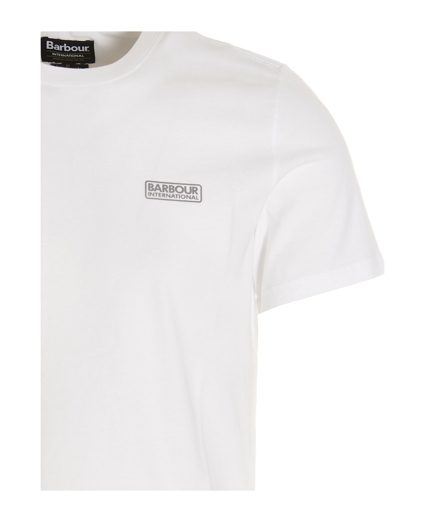 Barbour T-shirt 'small Logo' - White