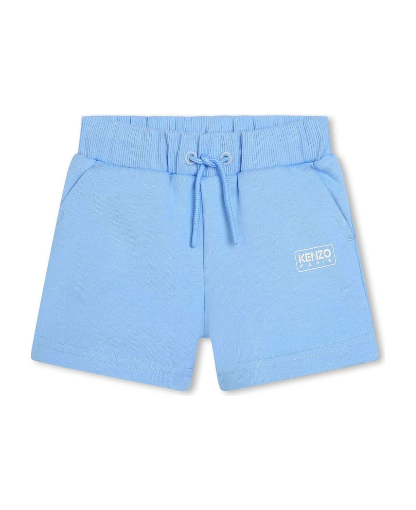 Kenzo Kids Shorts Clear Blue - Clear Blue