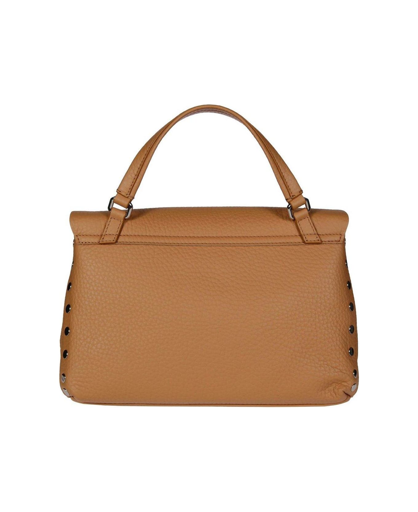 Zanellato Postina Twist-lock Small Messenger Bag - Cuoio