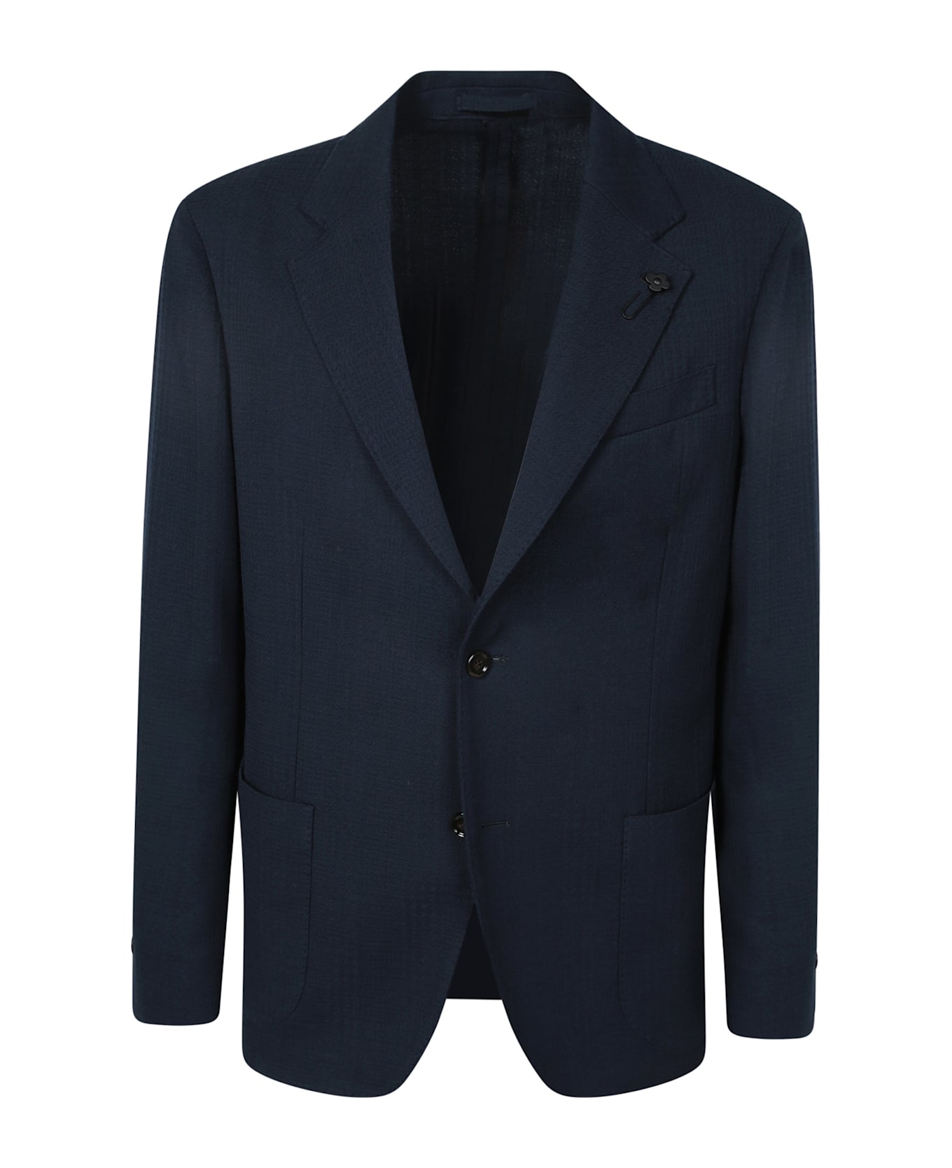 Lardini Wool Jacket - Blue