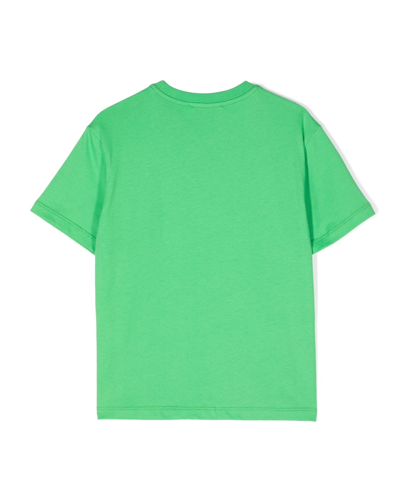 MSGM T-shirt Con Logo - Green
