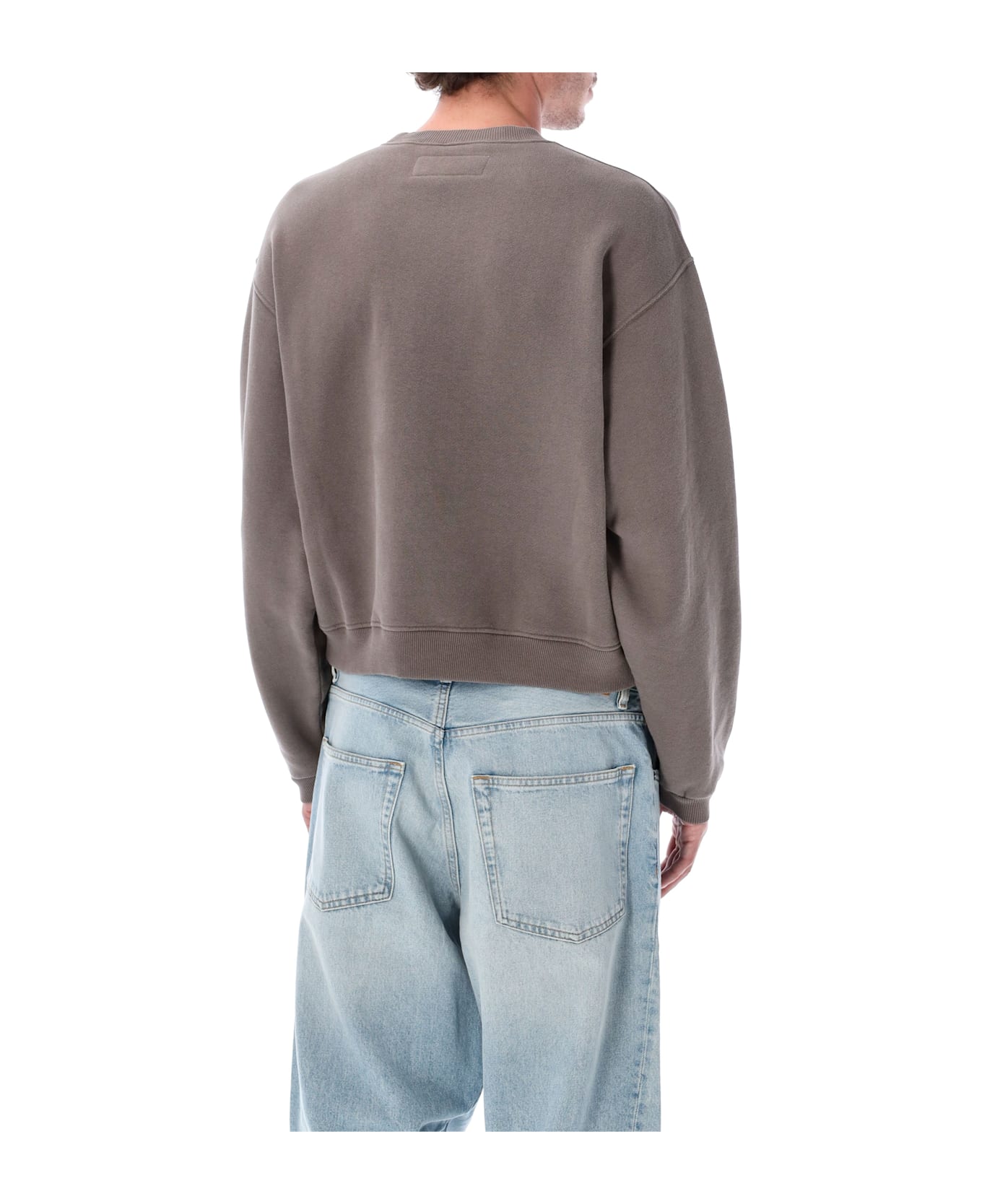 ERL Script Crewneck Sweatshirt - TAUPE