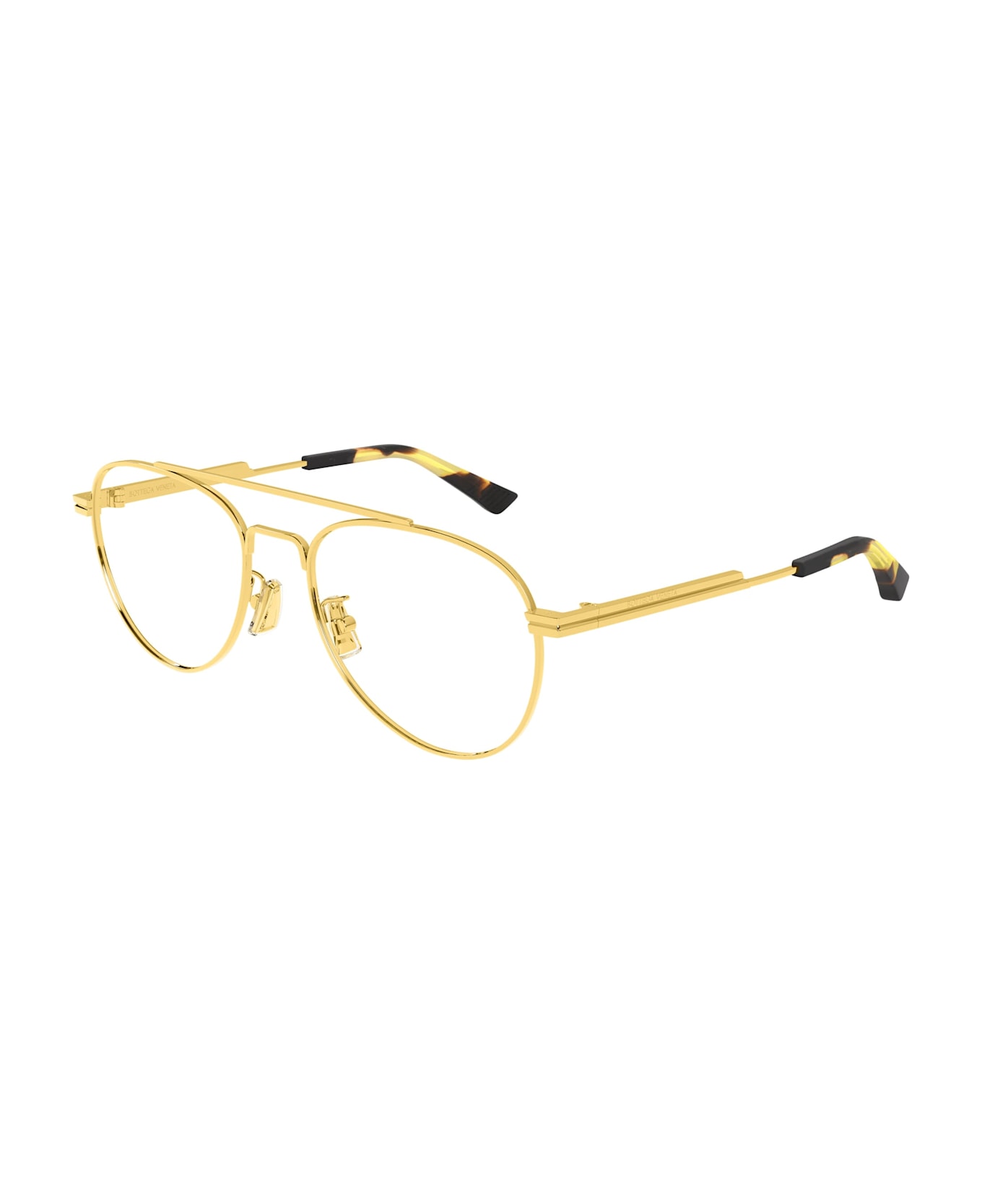 Bottega Veneta Eyewear Bv1340ok-001 - Gold Rx / Asian Fit Glasses - Gold