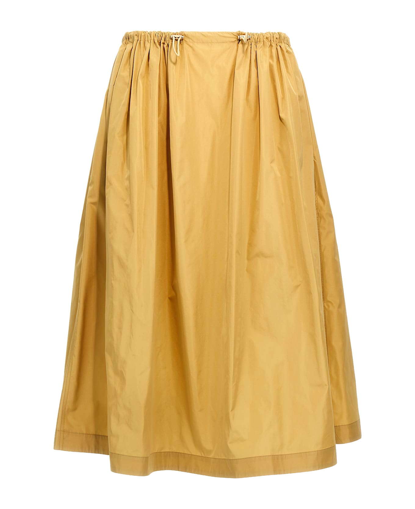 Fabiana Filippi Taffeta Skirt - Gold