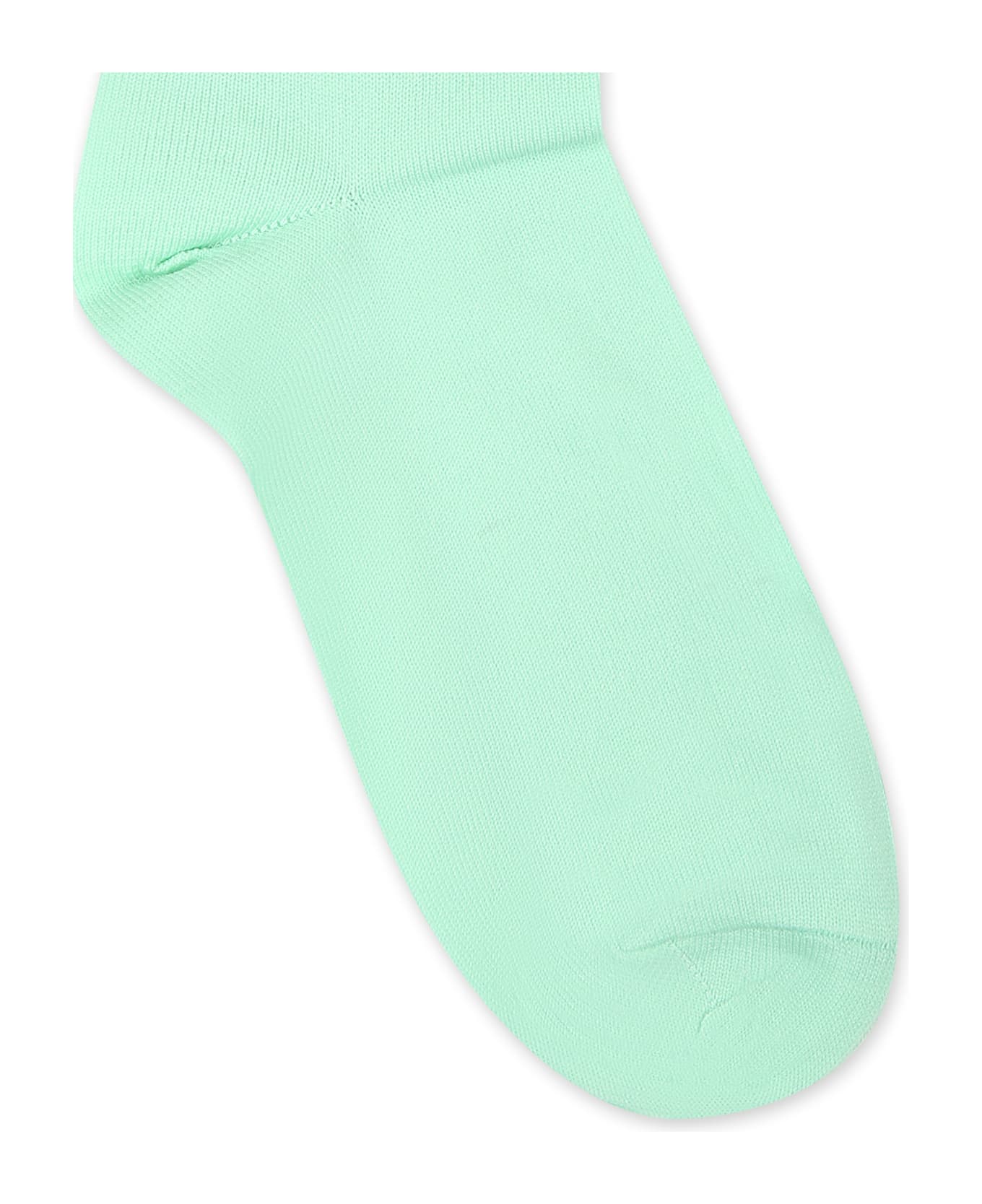 Marni Green Socks For Girl With Logo - Green