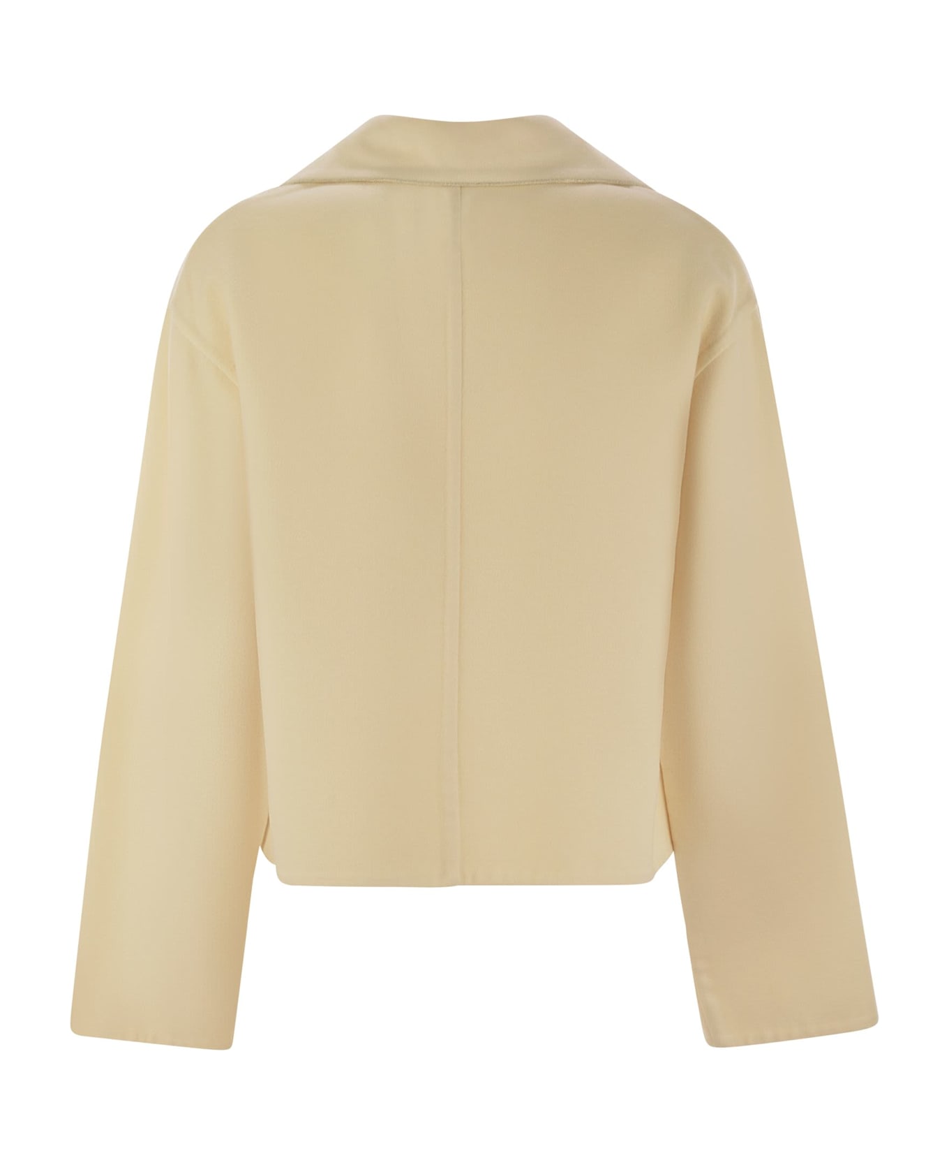 Fabiana Filippi Double Wool Jacket - Vanilla
