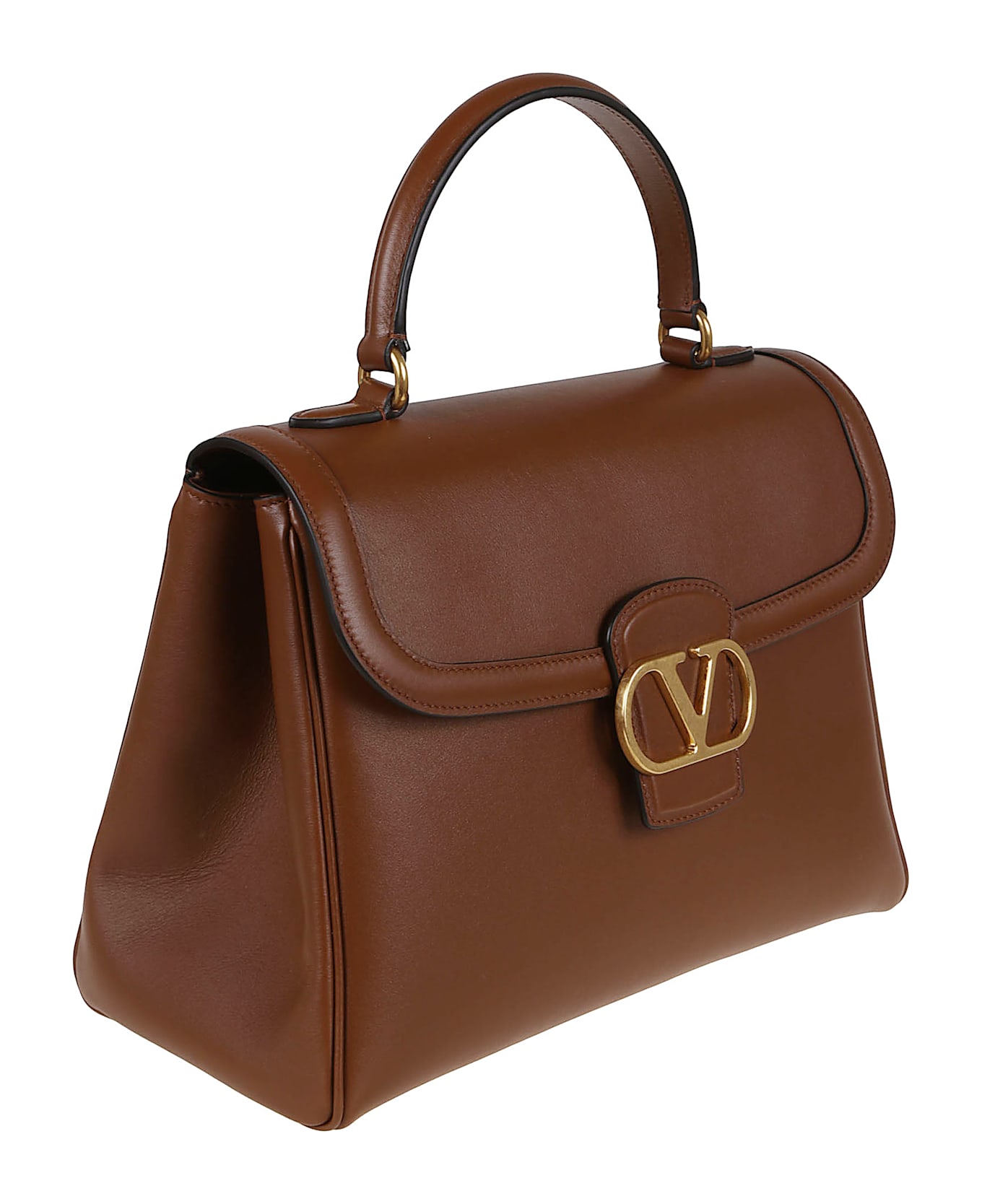 Valentino Garavani Top Handle Bag 9to5 - Tobacco