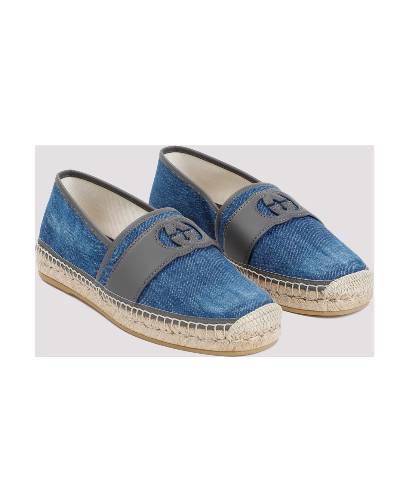 Gucci Alejandro Espadrille - Blue Delave