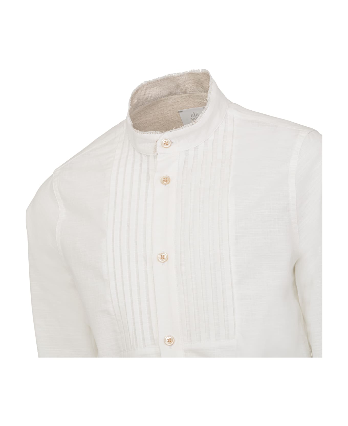 Eleventy Semi-transparent Shirt - White