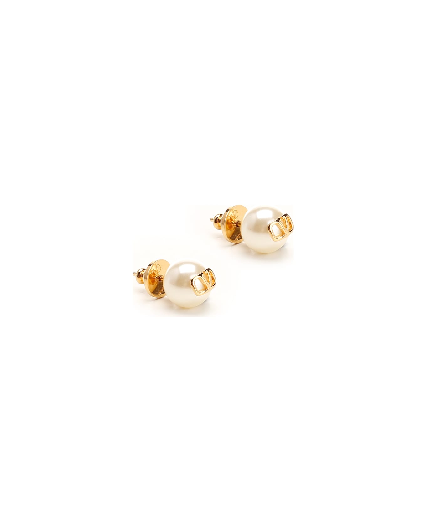 VALENTINO レディース 雑貨 6W2J0E35UXM 0O3 Valentino Garavani 'v Logo' Earrings | italist