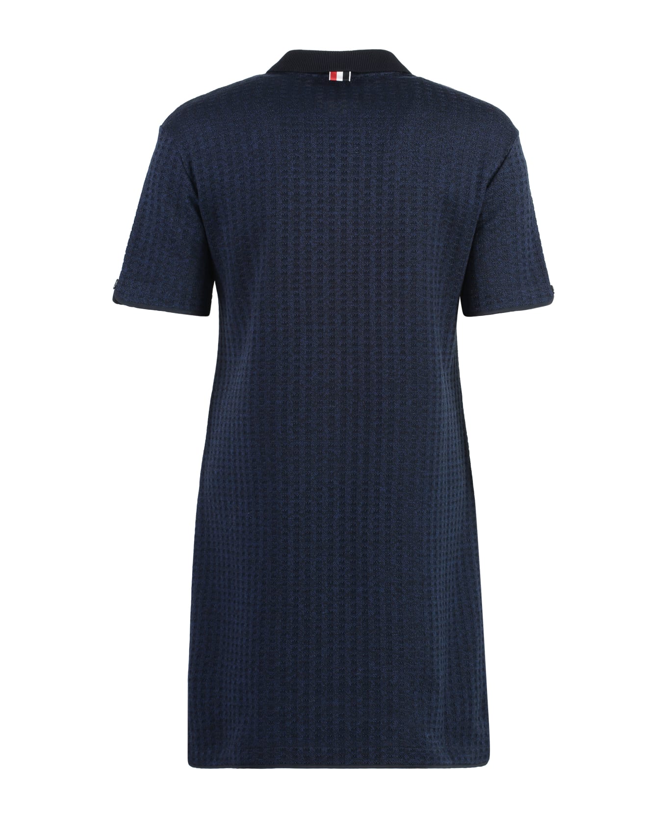 Thom Browne Cotton Mini Dress - blue